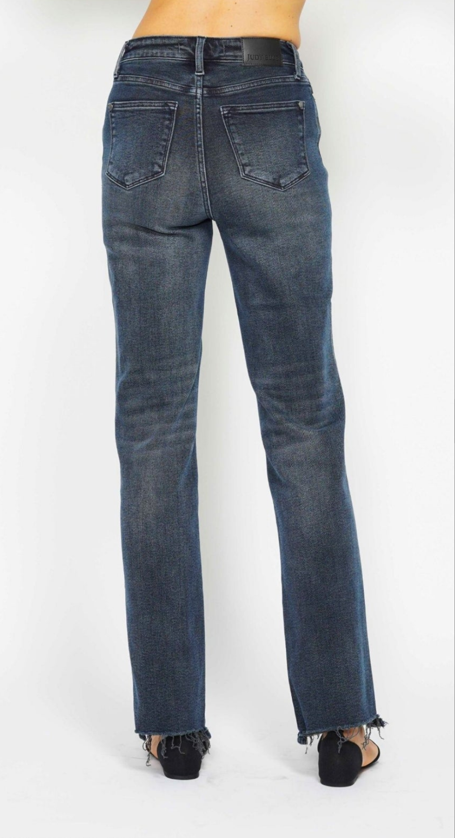 JB Button Fly Straight Jeans
