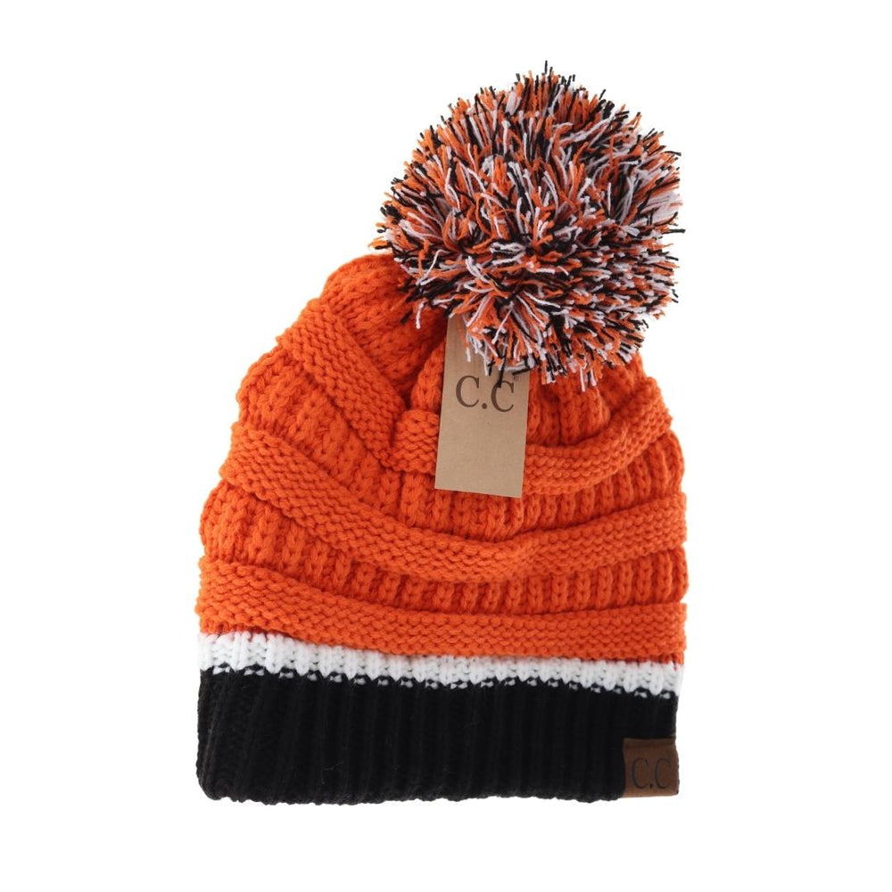 CC Team Colors Pom Beanie