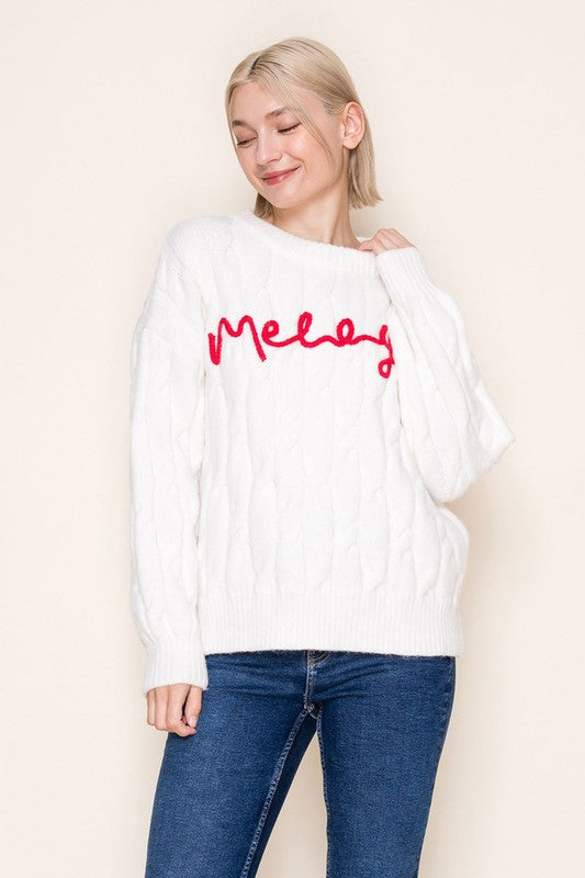 Merry Knit Sweater