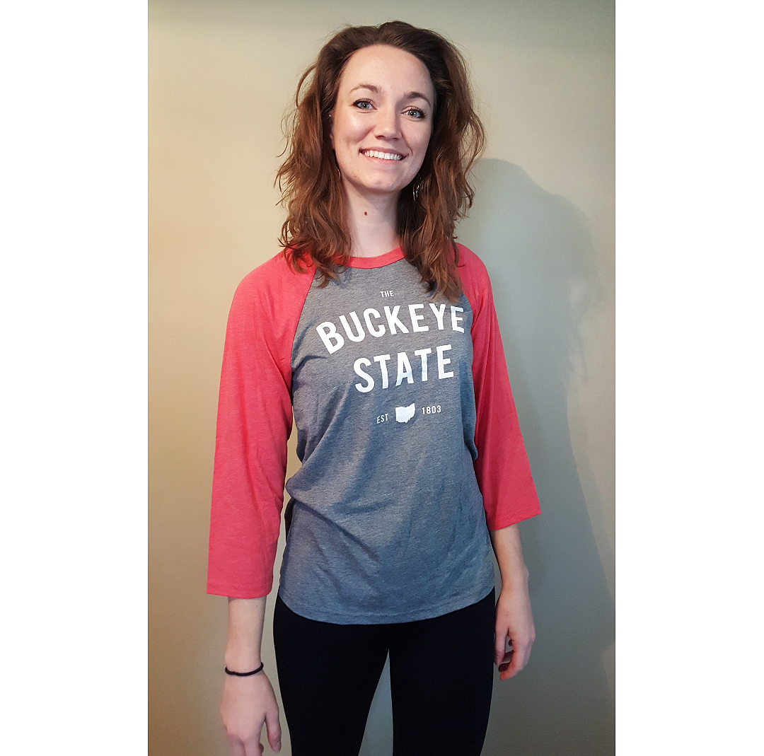 The Buckeye State - Ohio Baseball Tee