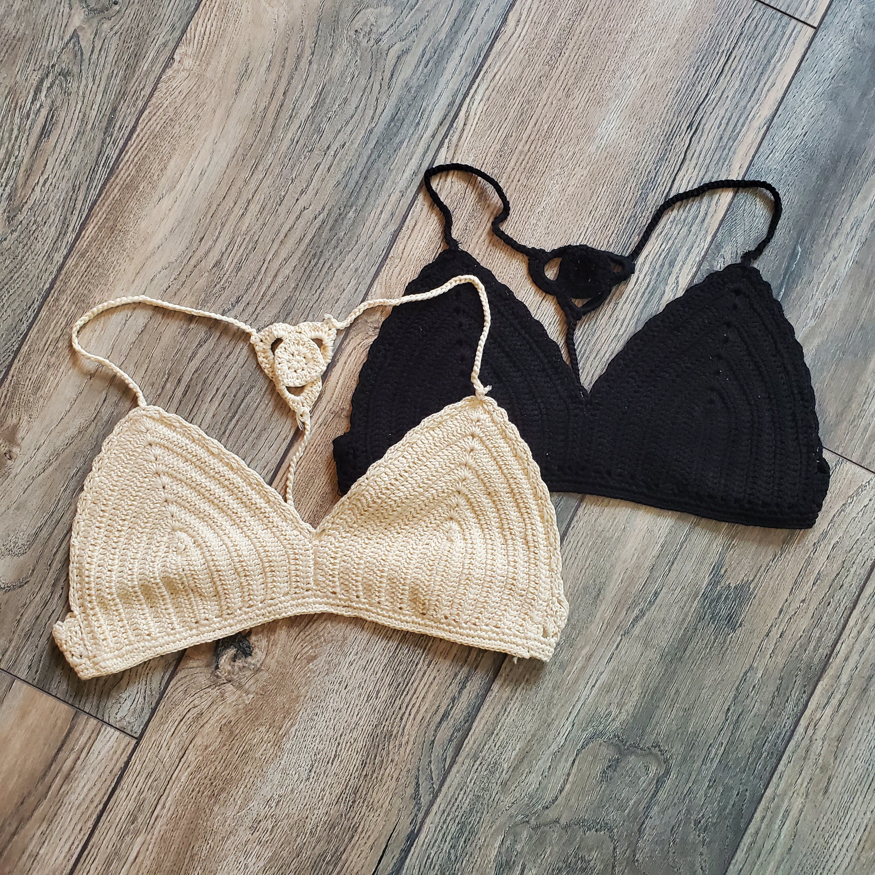 Crochet Triangle Bralette
