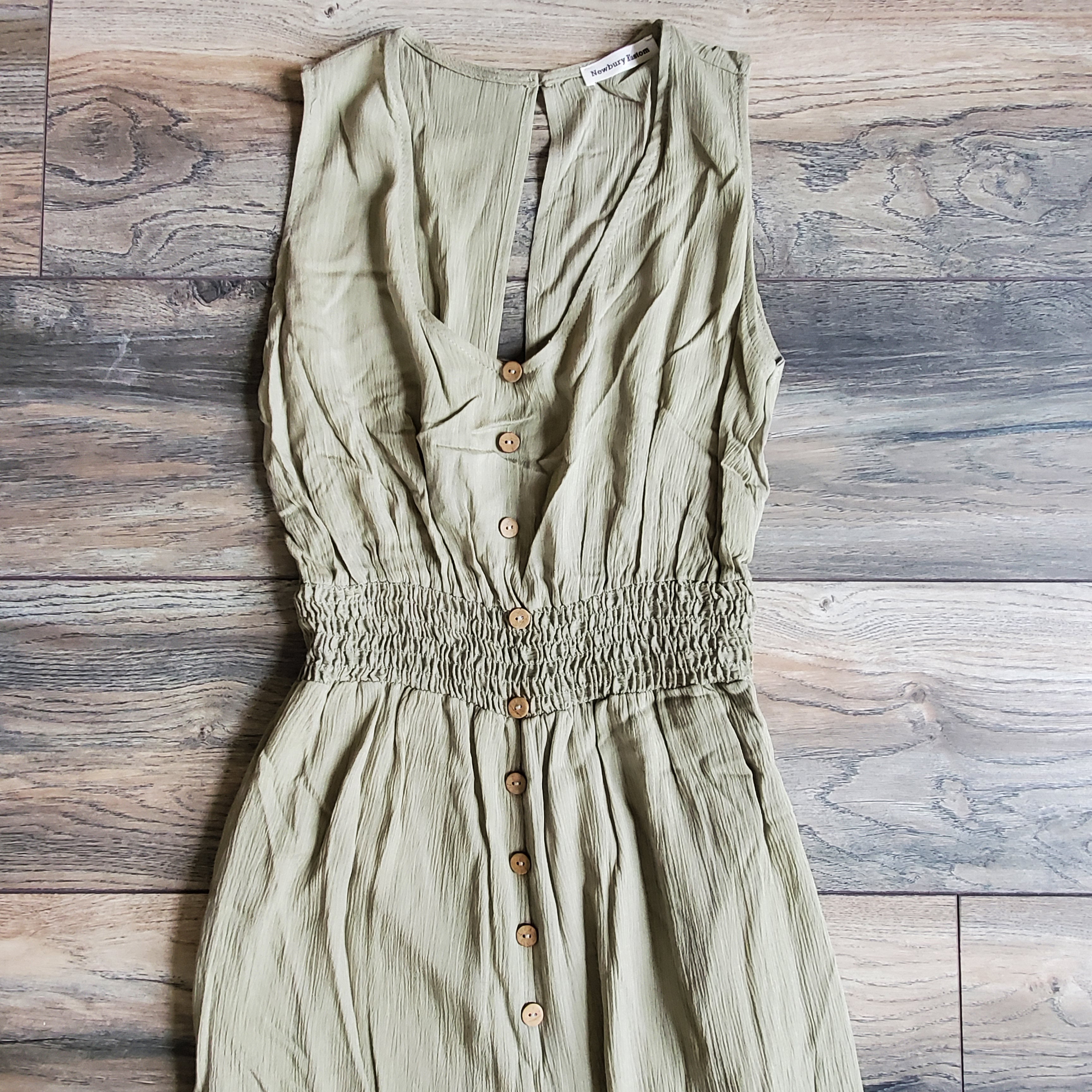 Crinkle Challis Jumpsuit