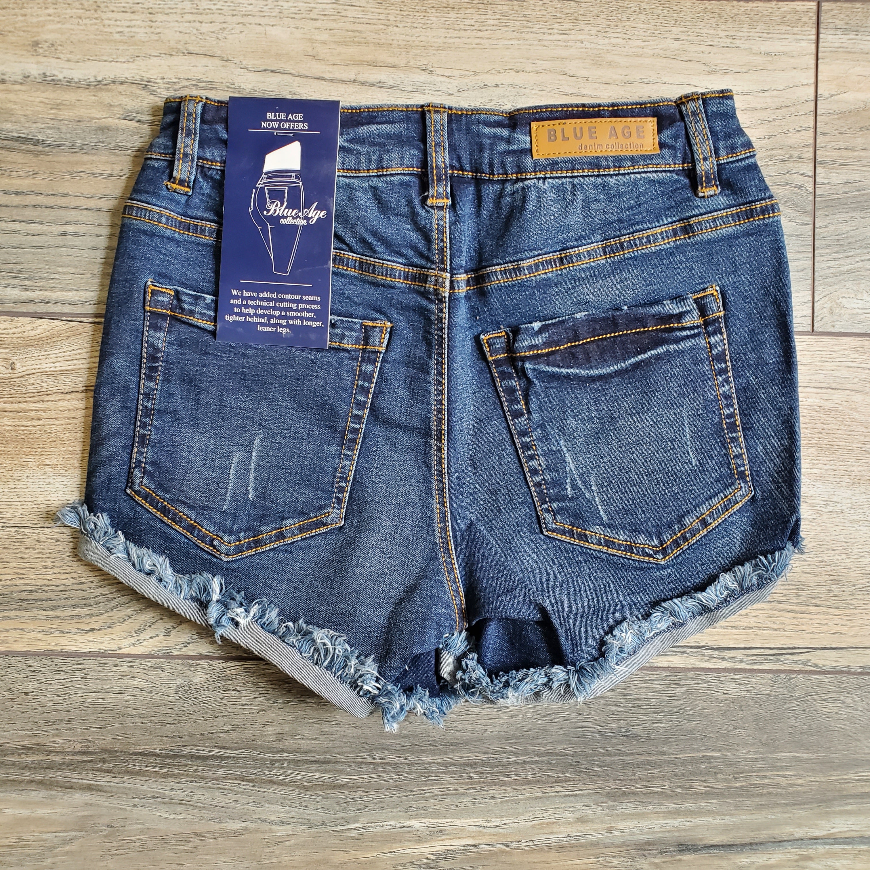 Distressed Jean Shorts