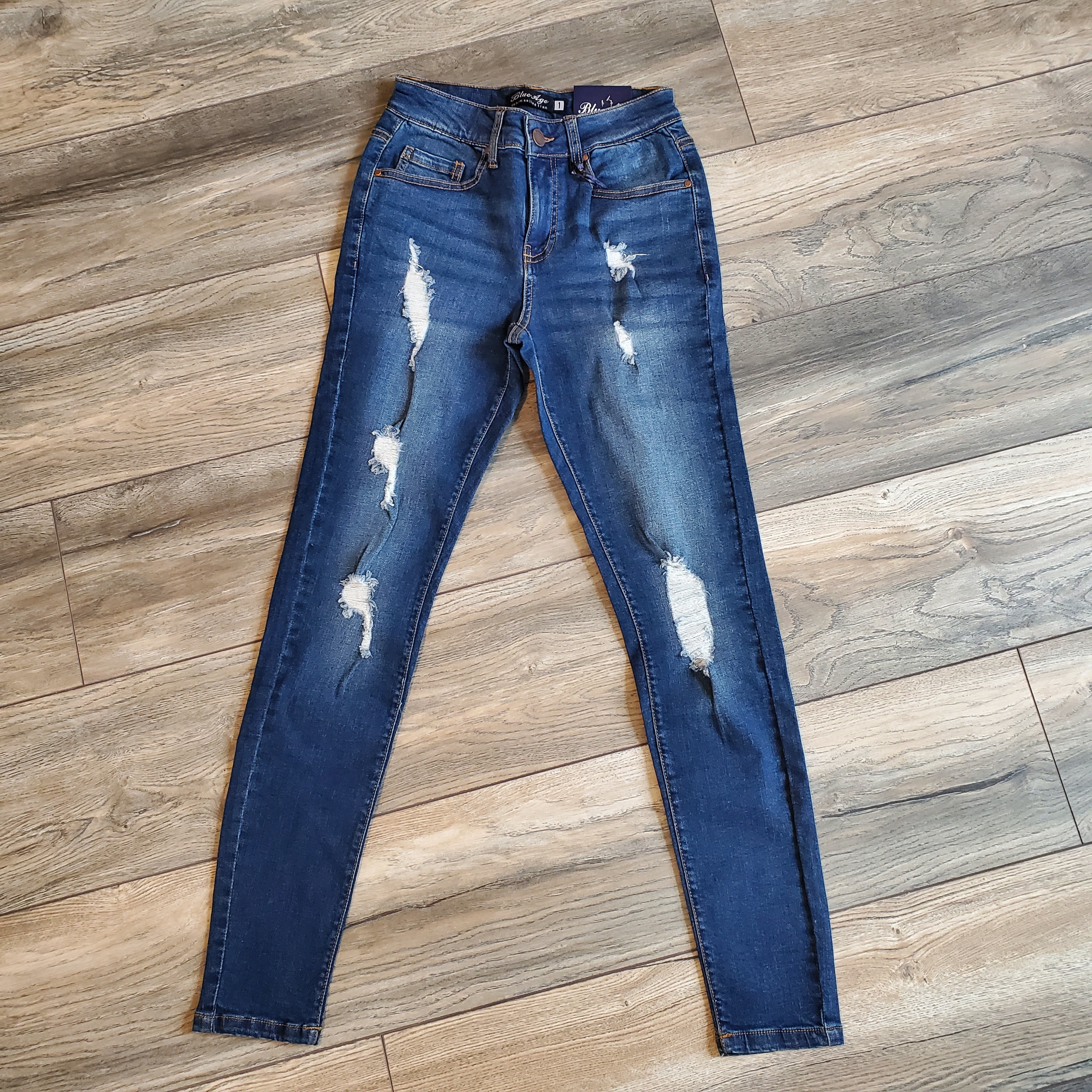Distressed Skinny Jeans