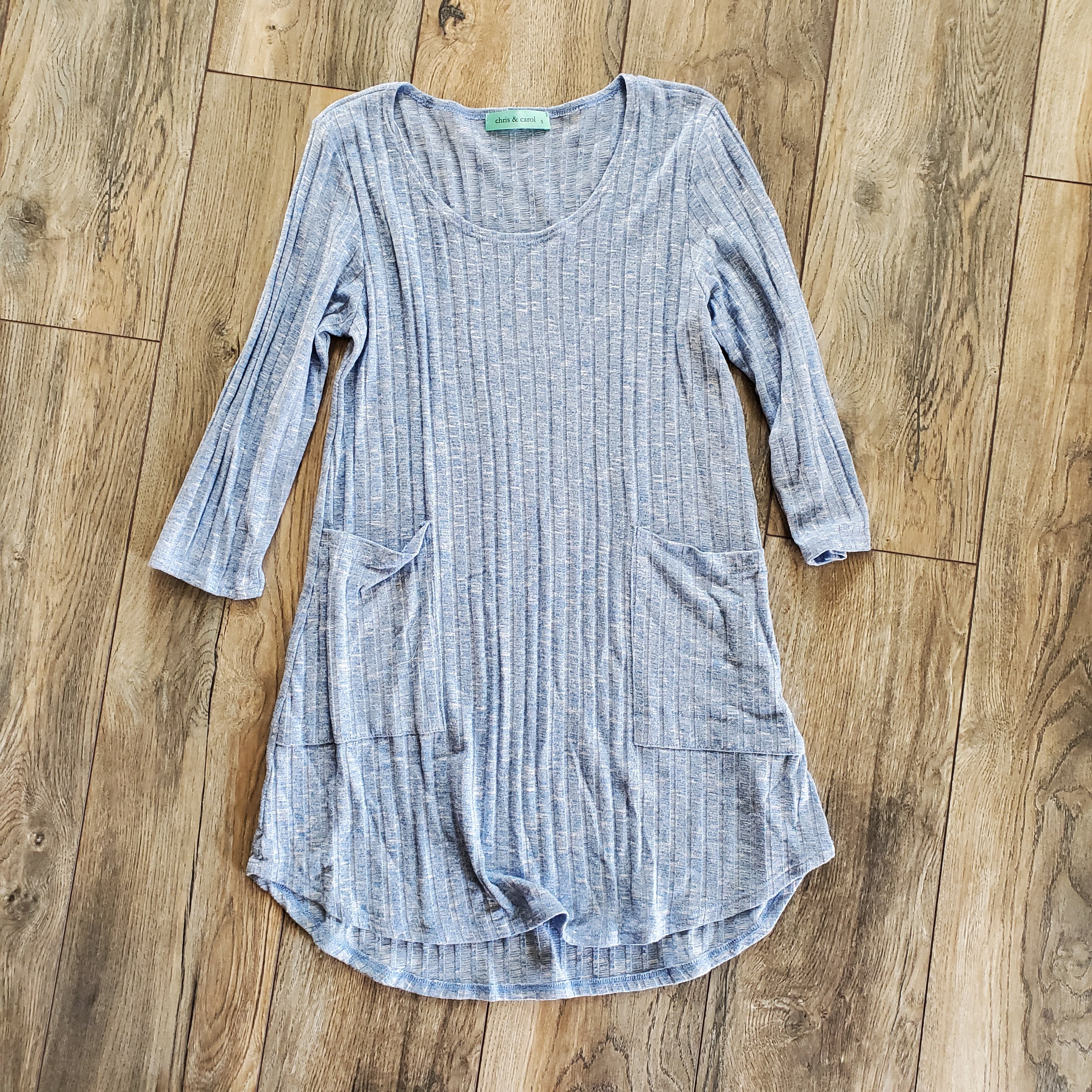 3/4 Sleeve Tunic with Pockets