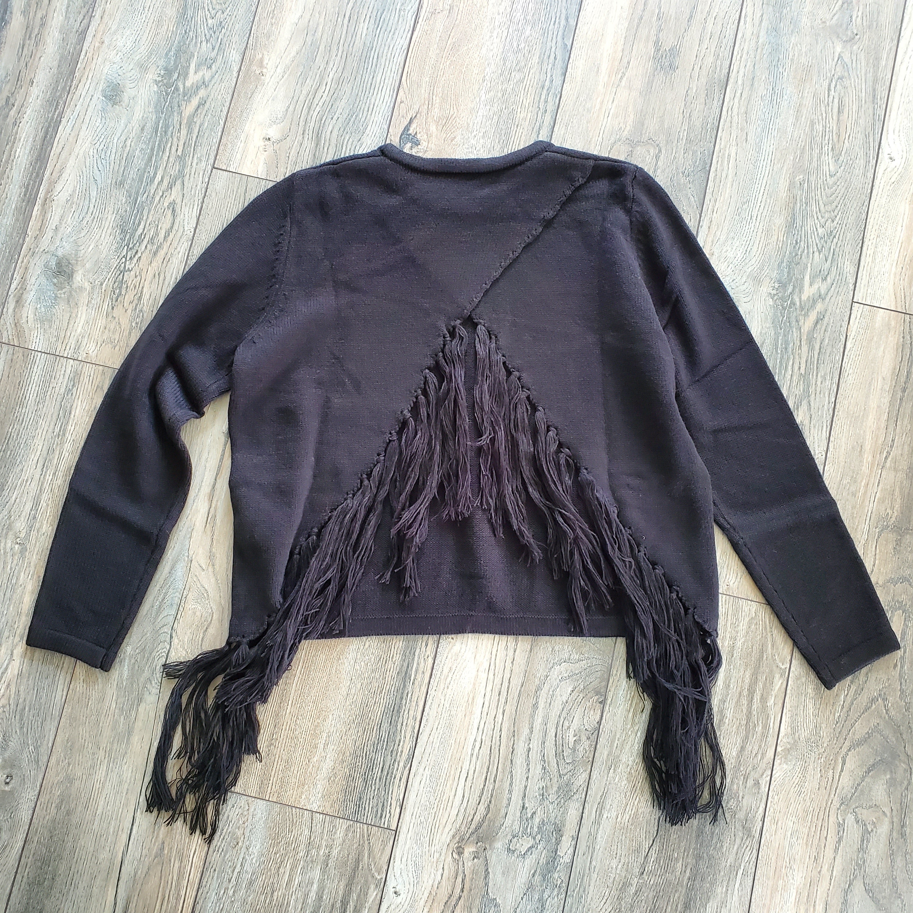 Kiowa Fringe Back Sweater