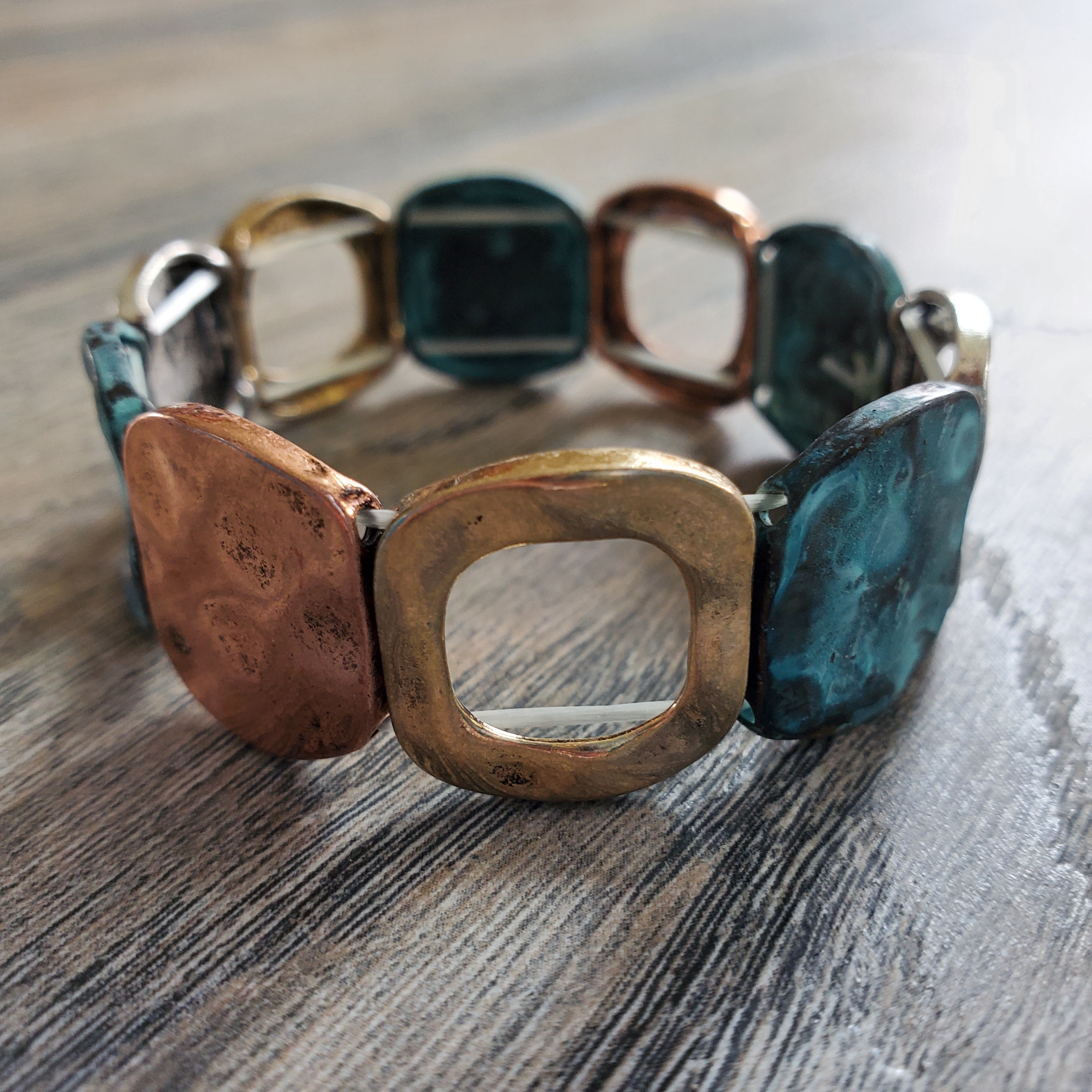 Patina Stretch Bracelet