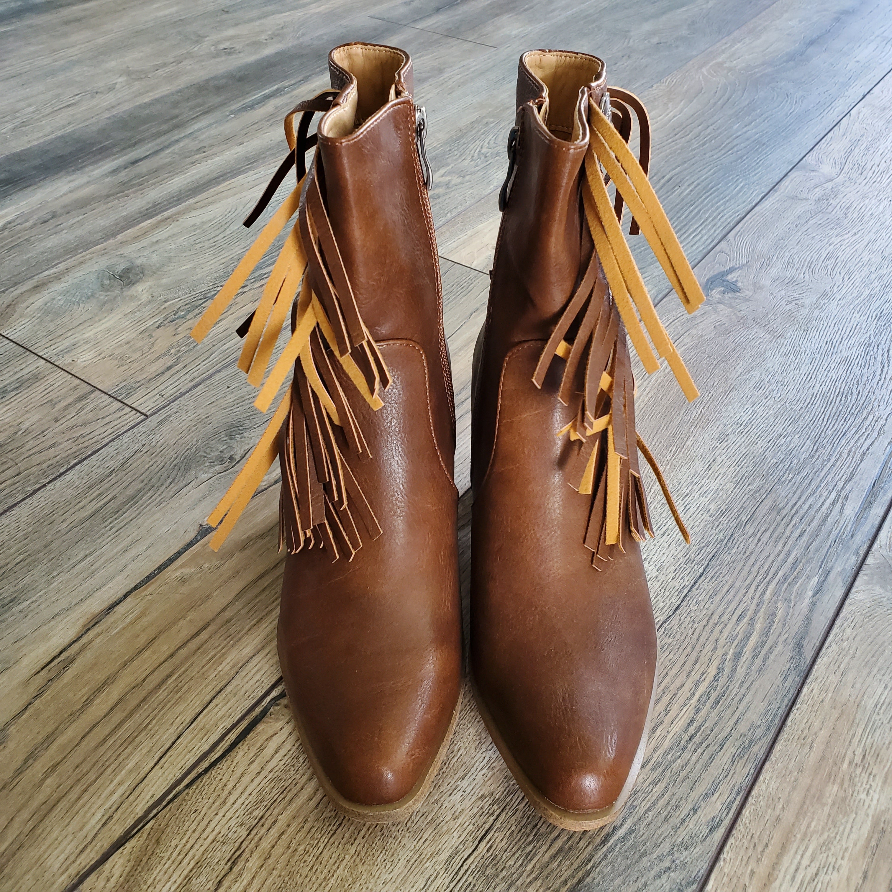 Concho Ankle Boots