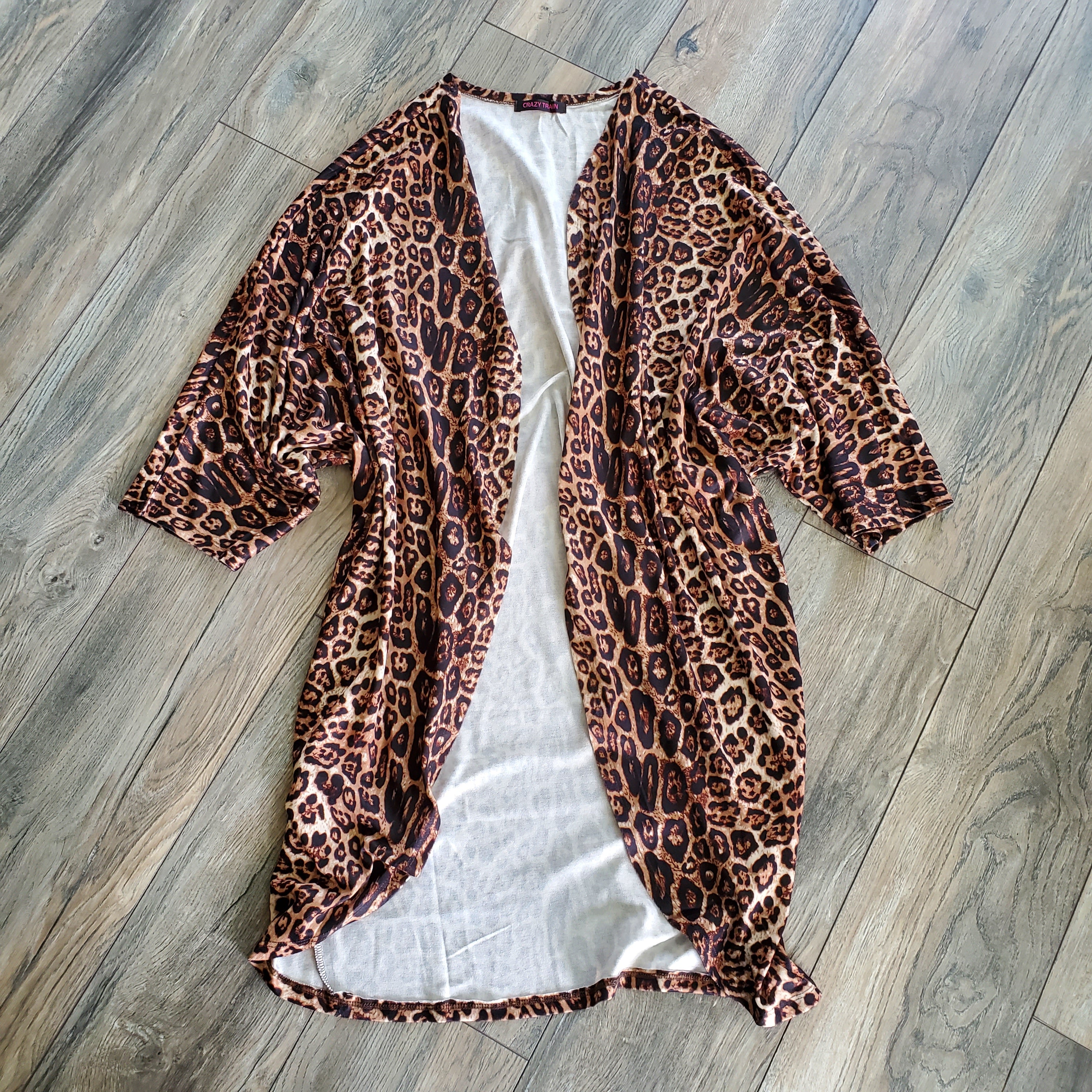 The California Cardigan ** Leopard