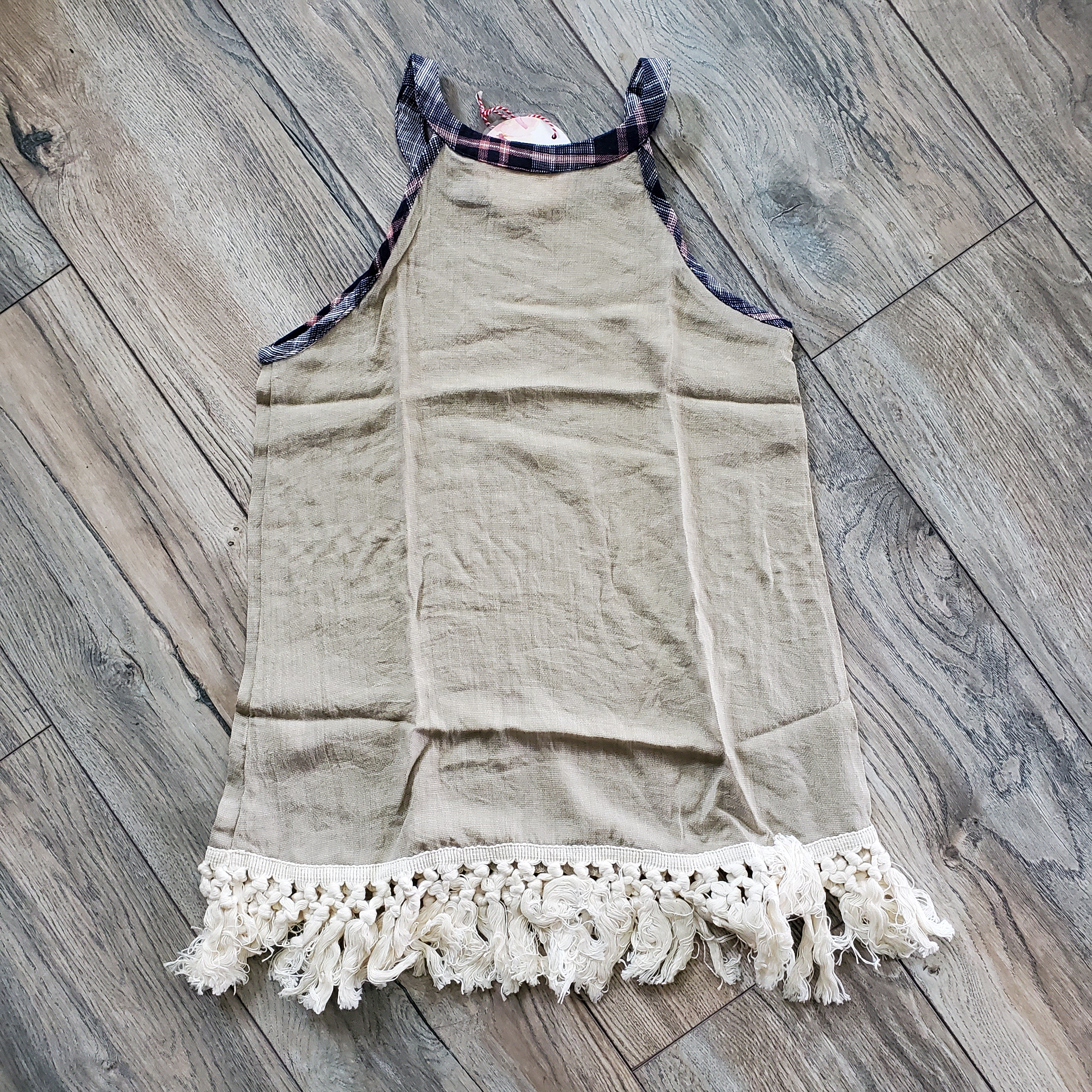 Girls Frayed Tunic