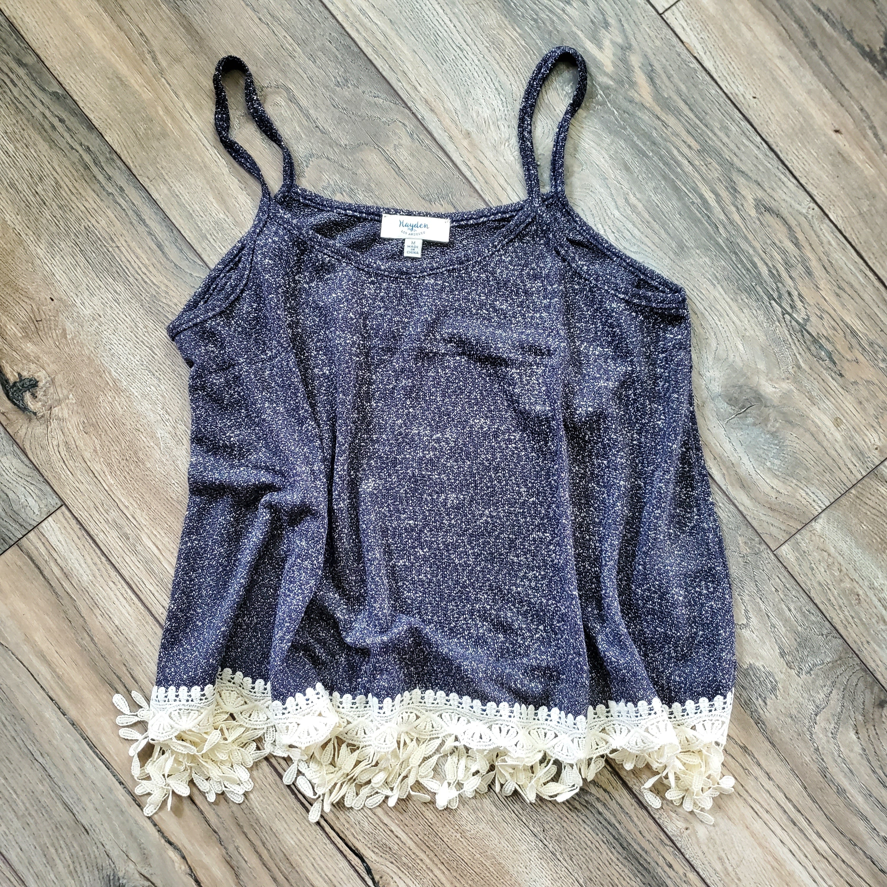 Lace Knit Tank