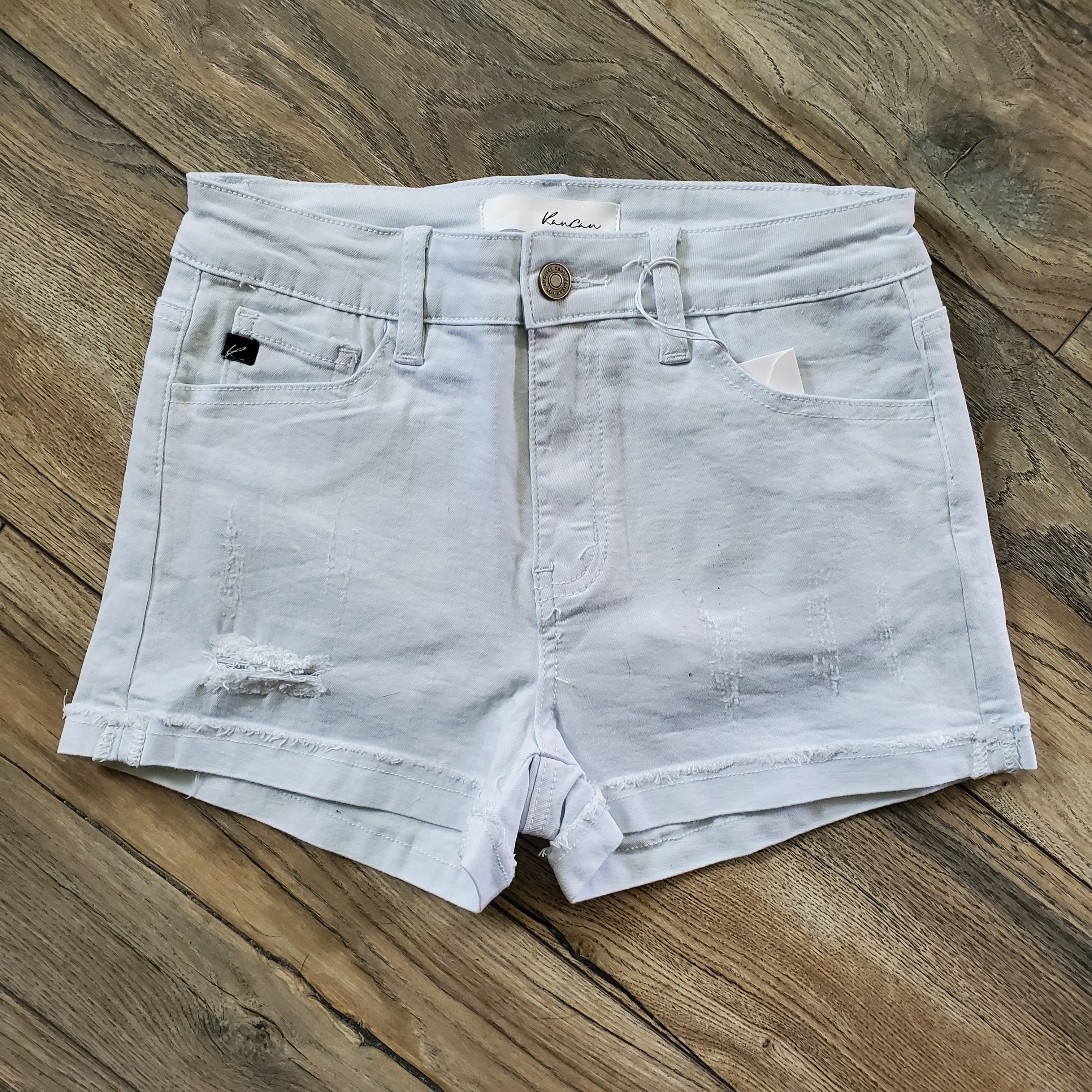 White Shorts