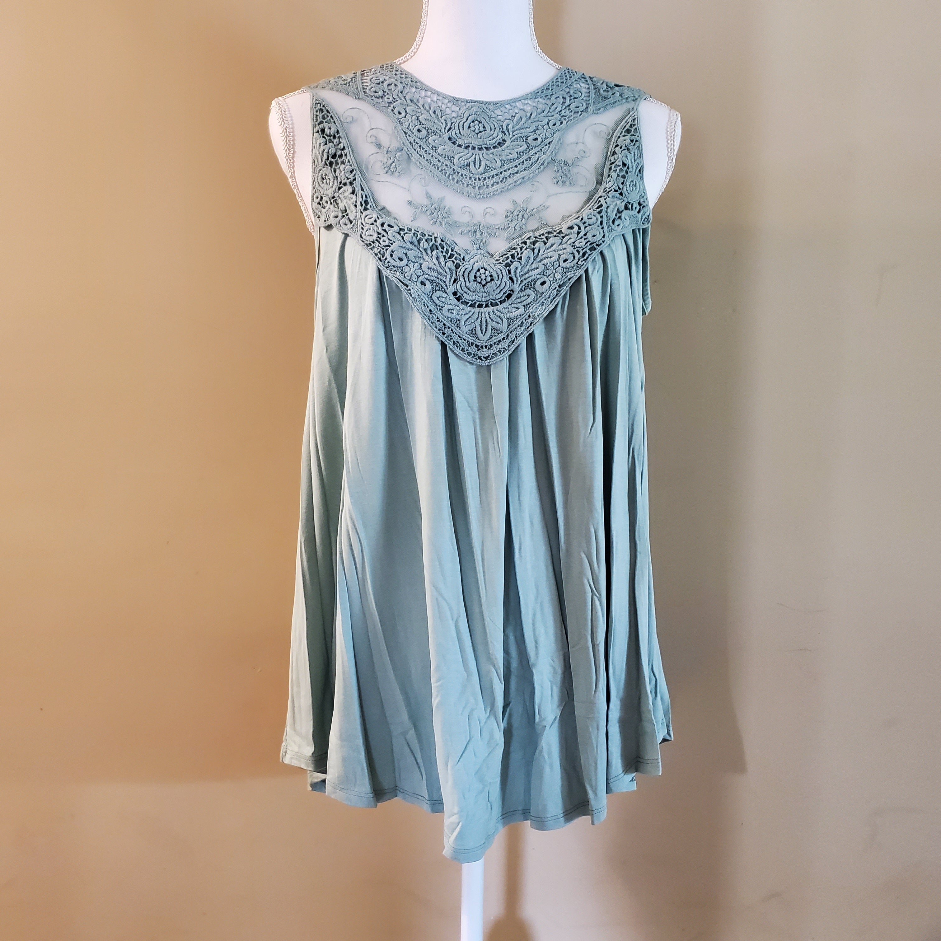 Lace Patch Tank