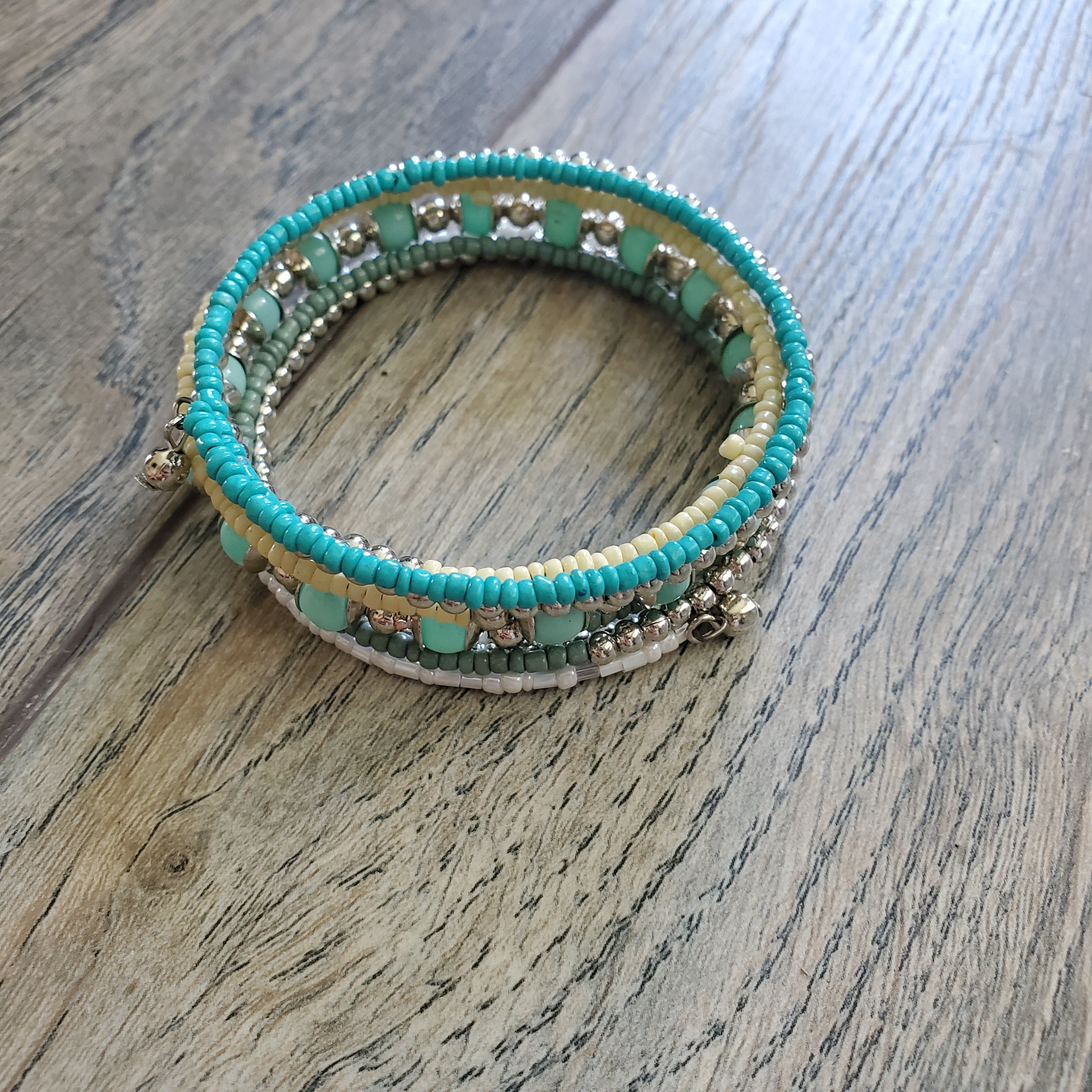 Multi Stone Wrap Bracelet