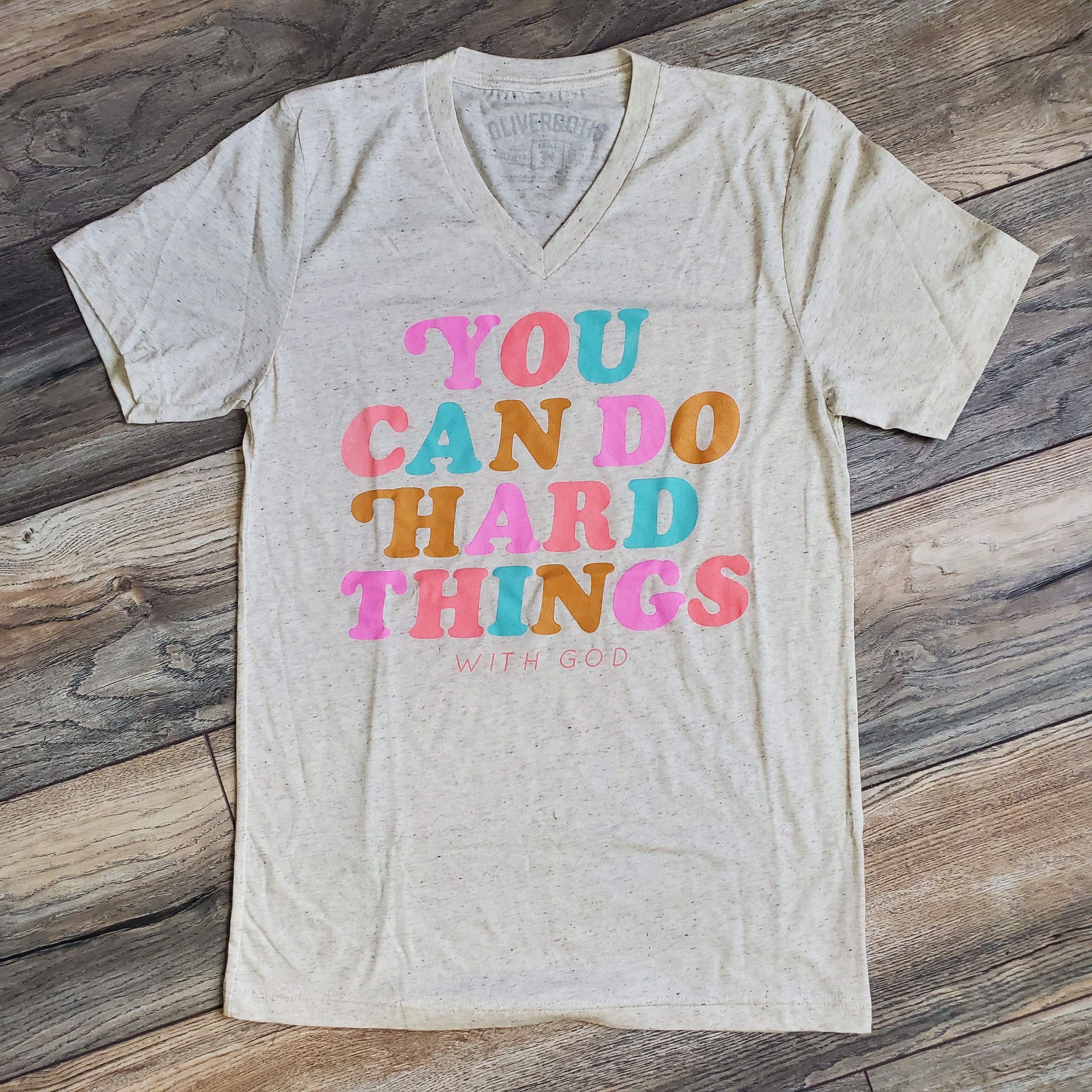 You Can Do Hard Things Tee