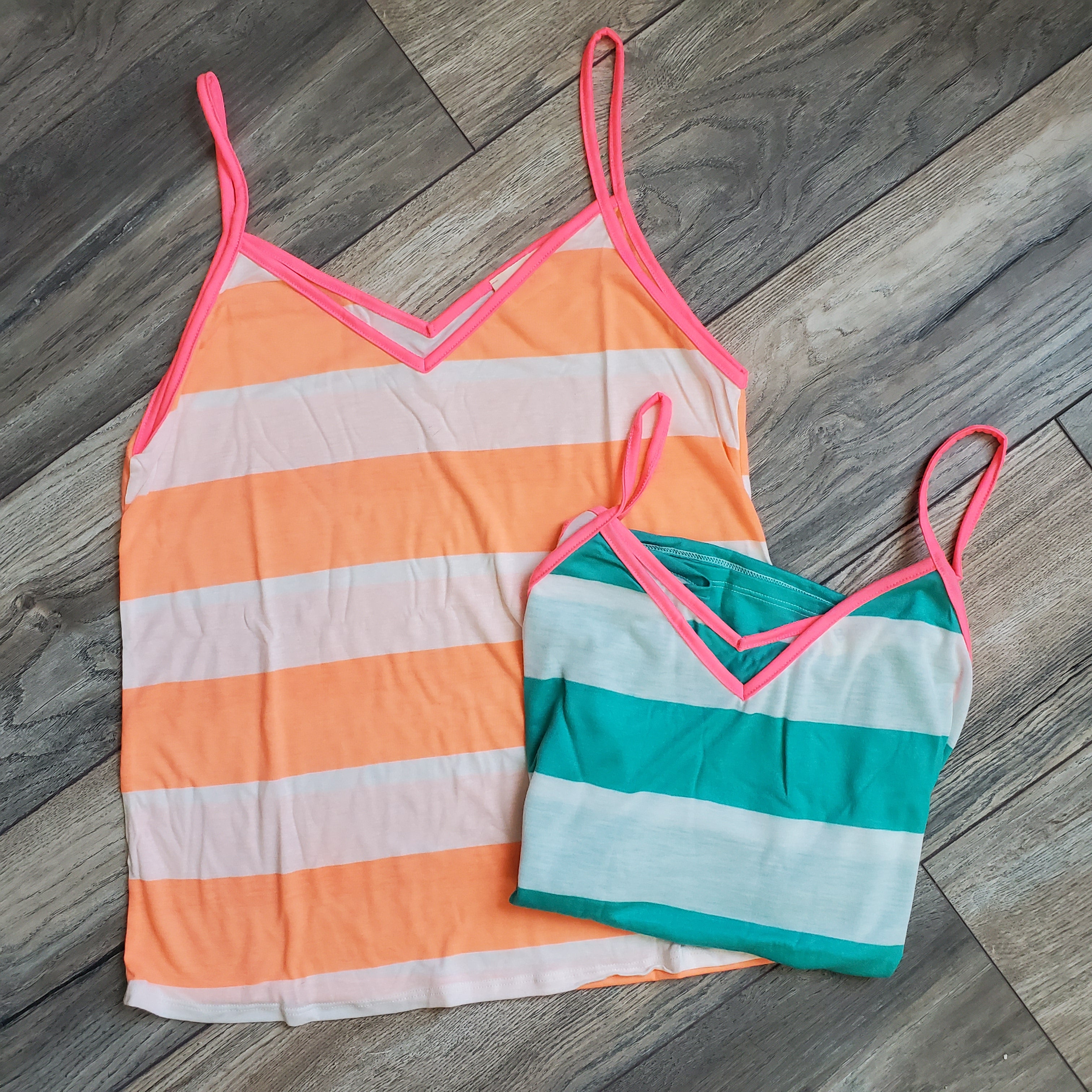 Bright Striped Tank