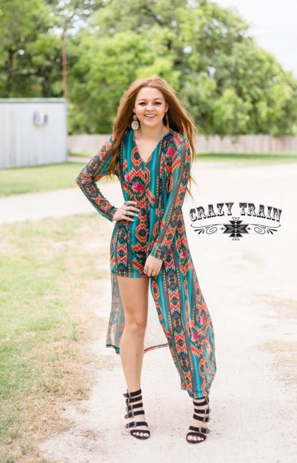 Jolie Jumpsuit ** Floral/Aztec
