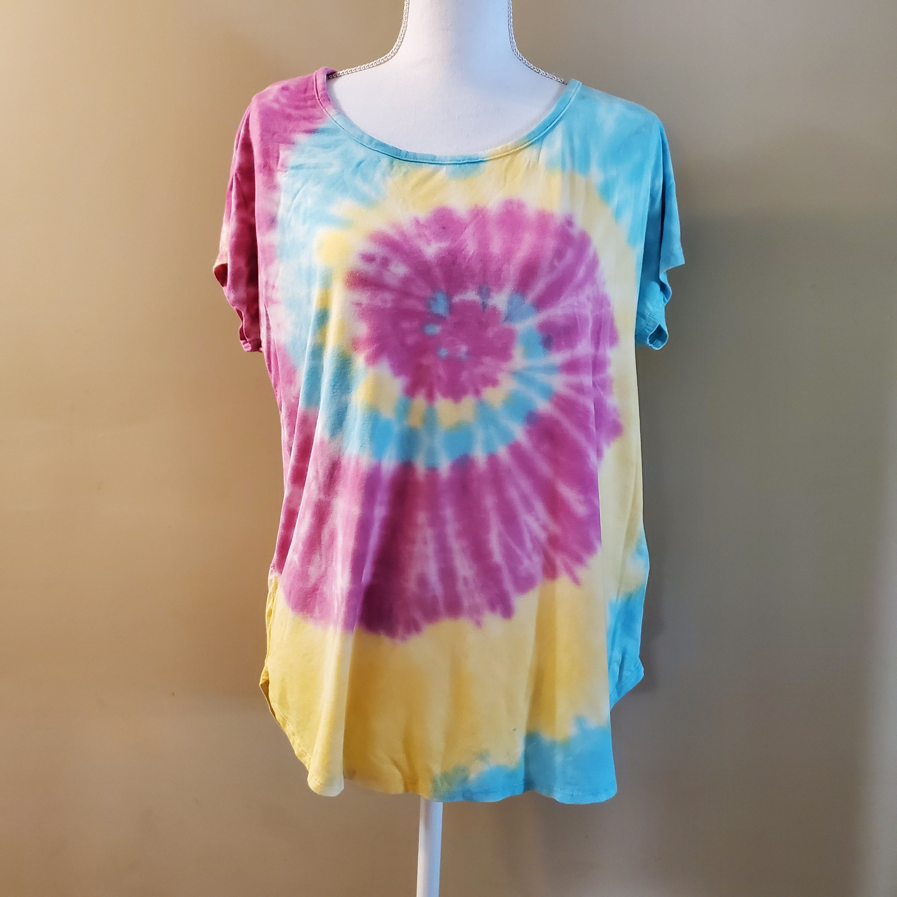 Multi Color Tie Dye Tee