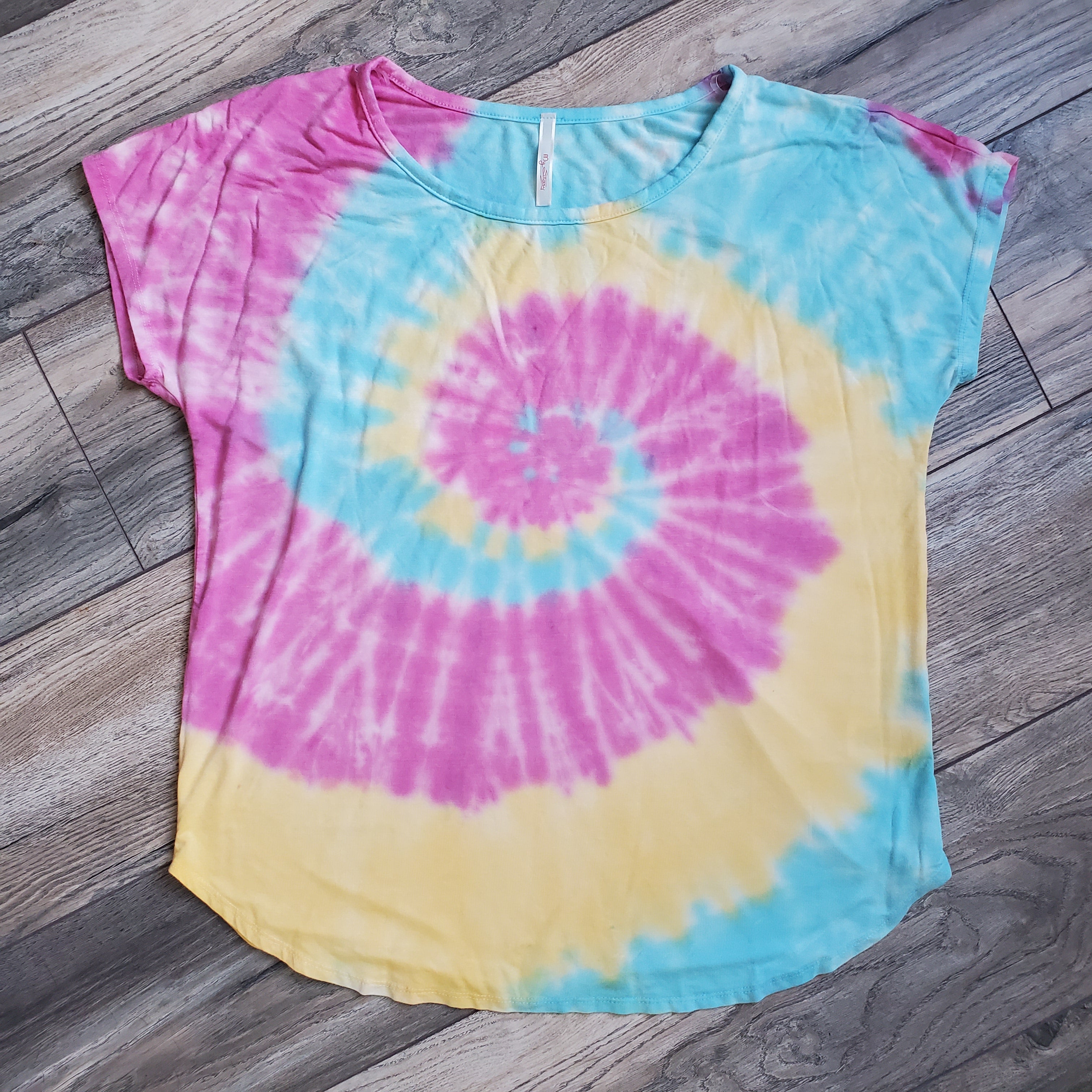 Multi Color Tie Dye Tee