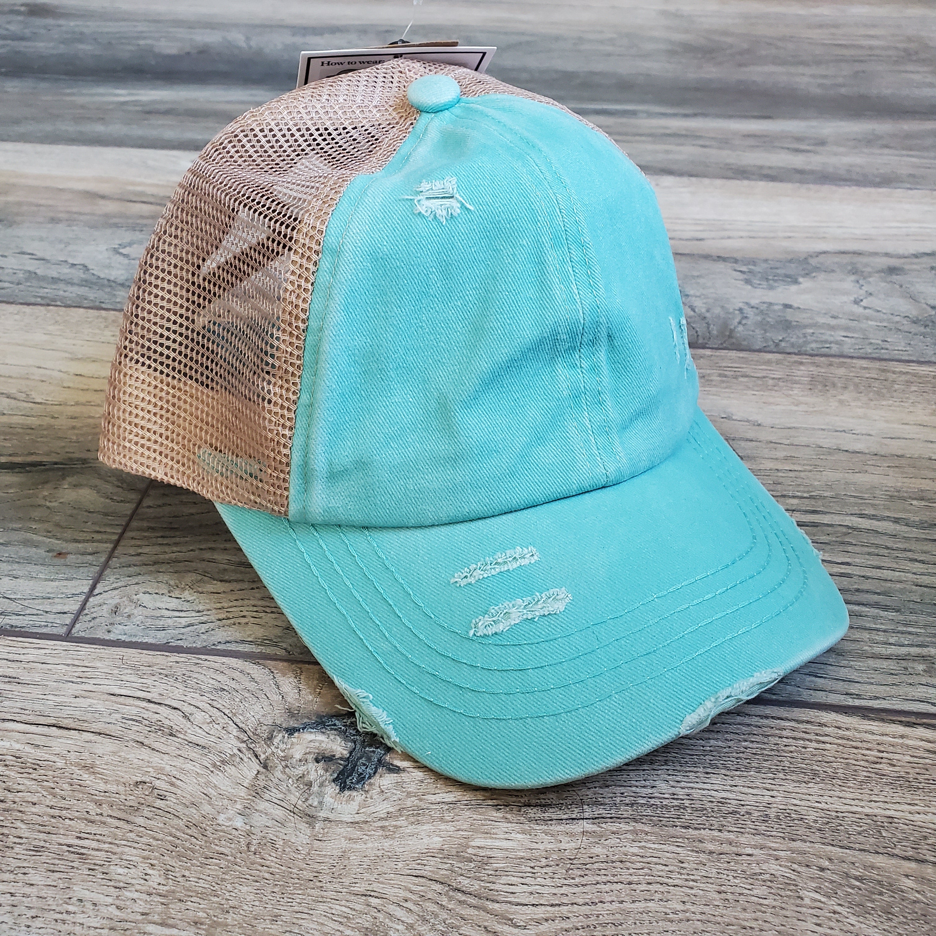 CC Criss Cross Pony Hats