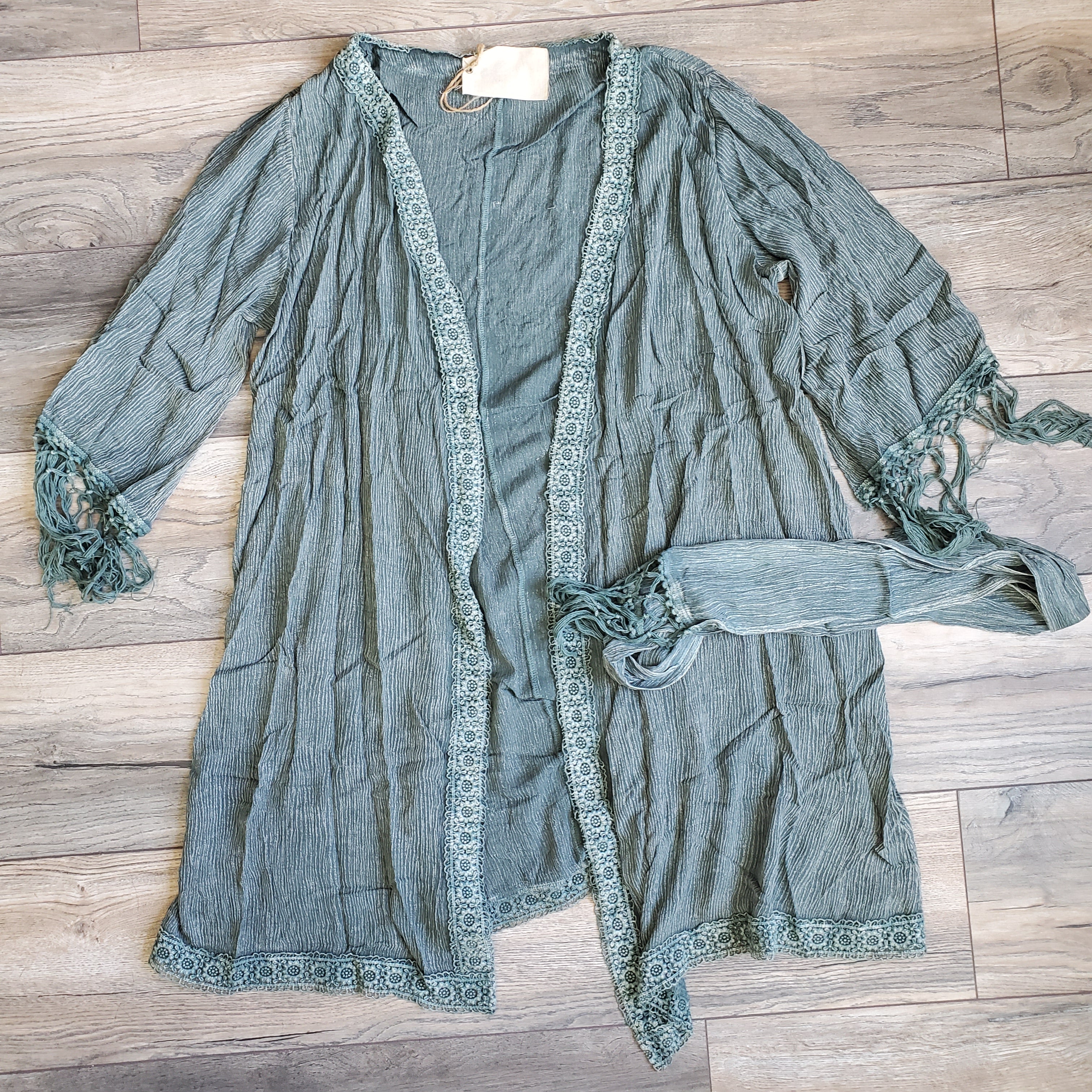 Fringe Kimono Cardigan