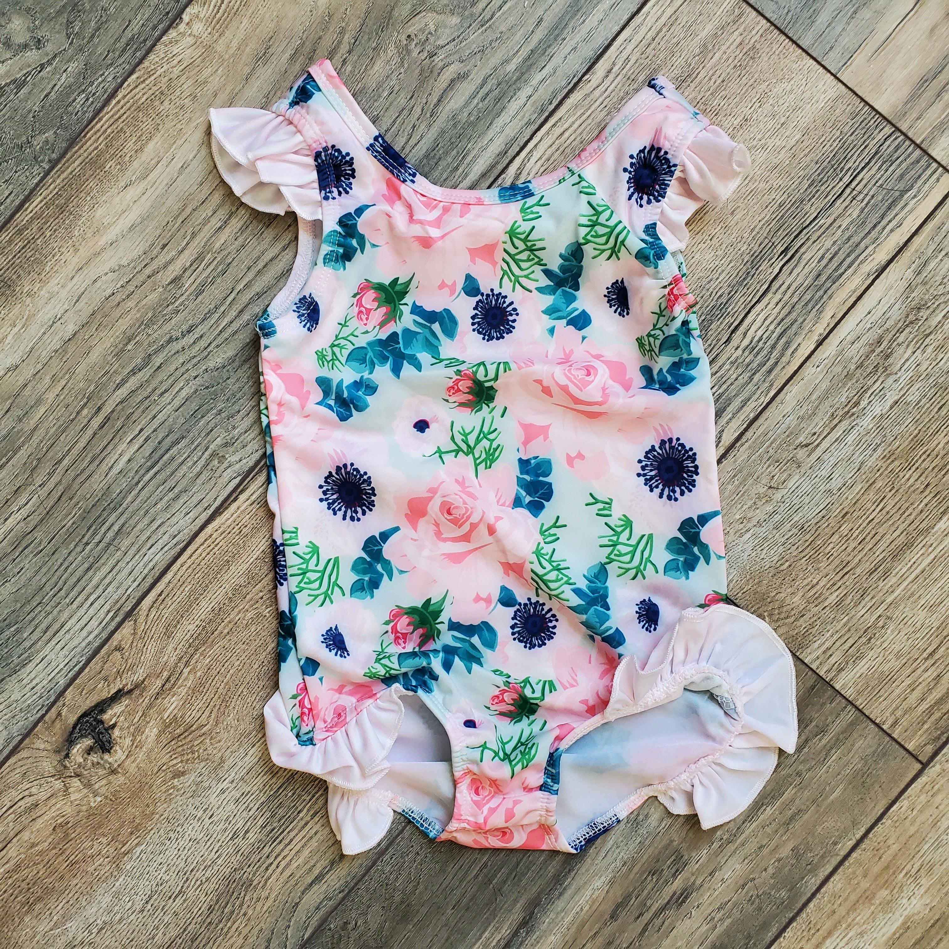 Floral Swimsuit (Littles)
