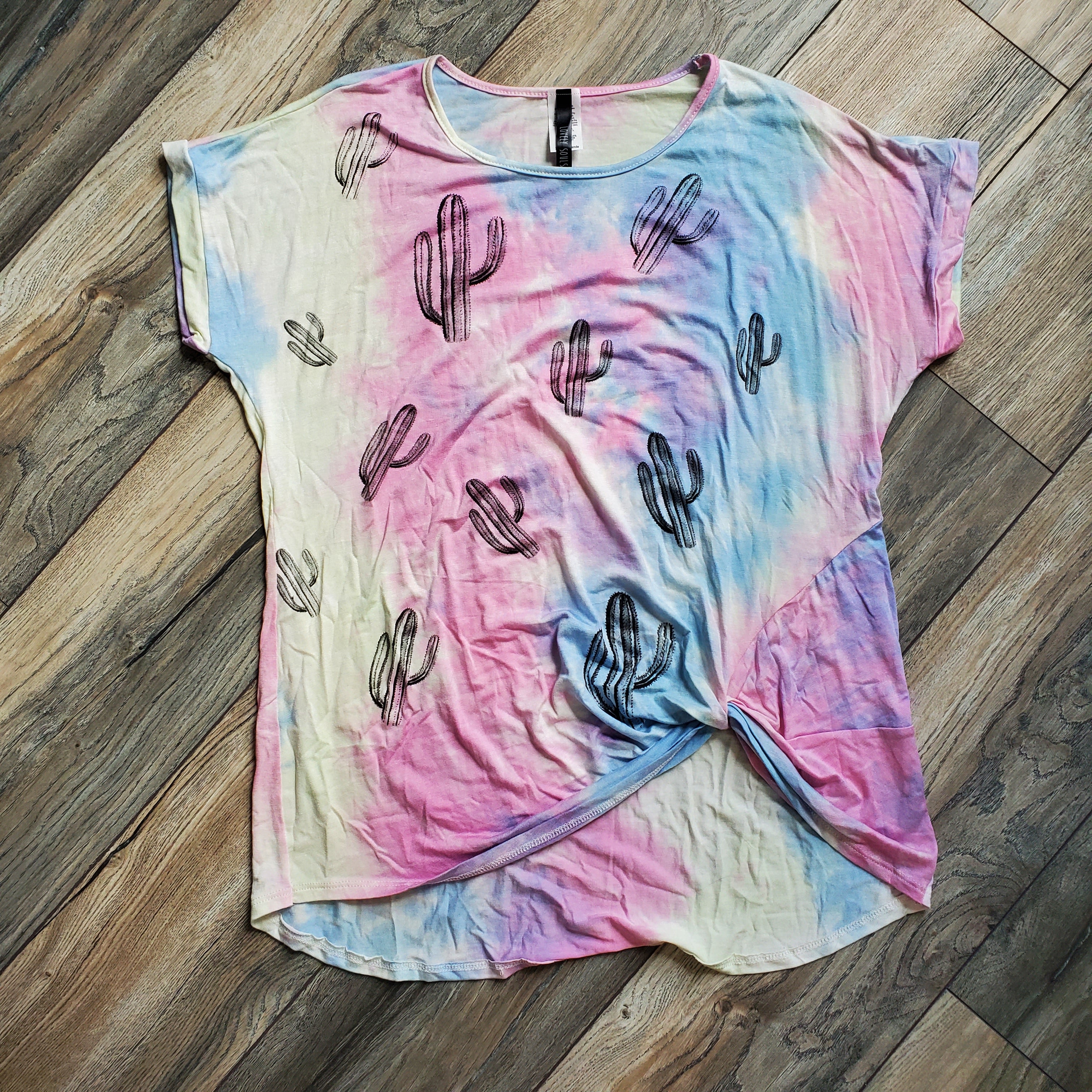 Tie Dye Cactus Tee