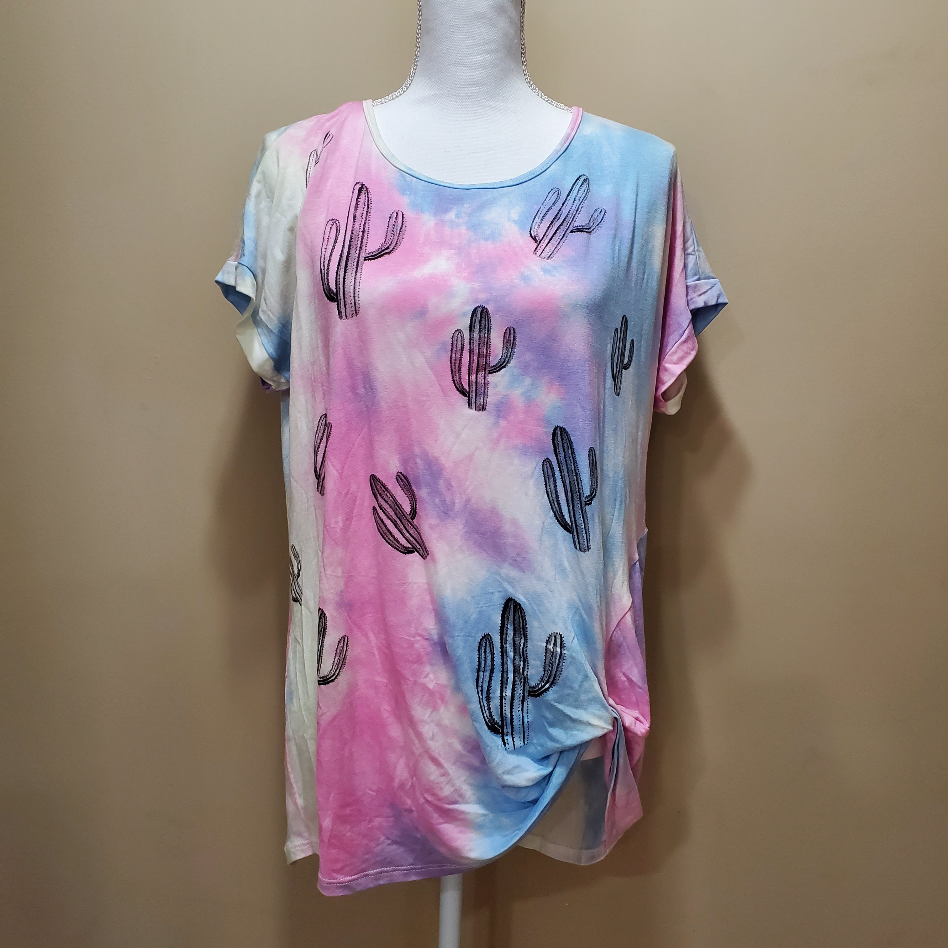 Tie Dye Cactus Tee