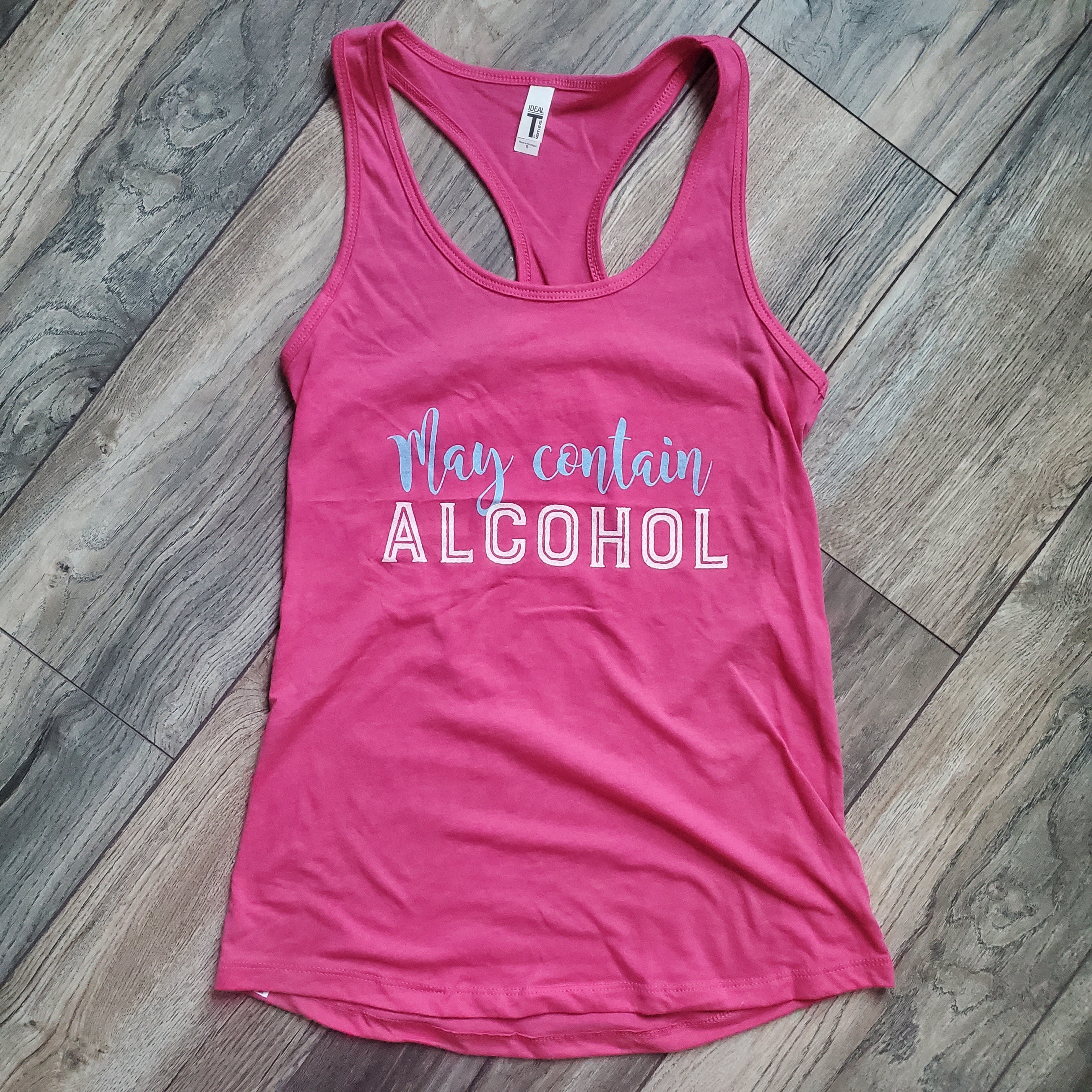 May Contain Alcohol Tank