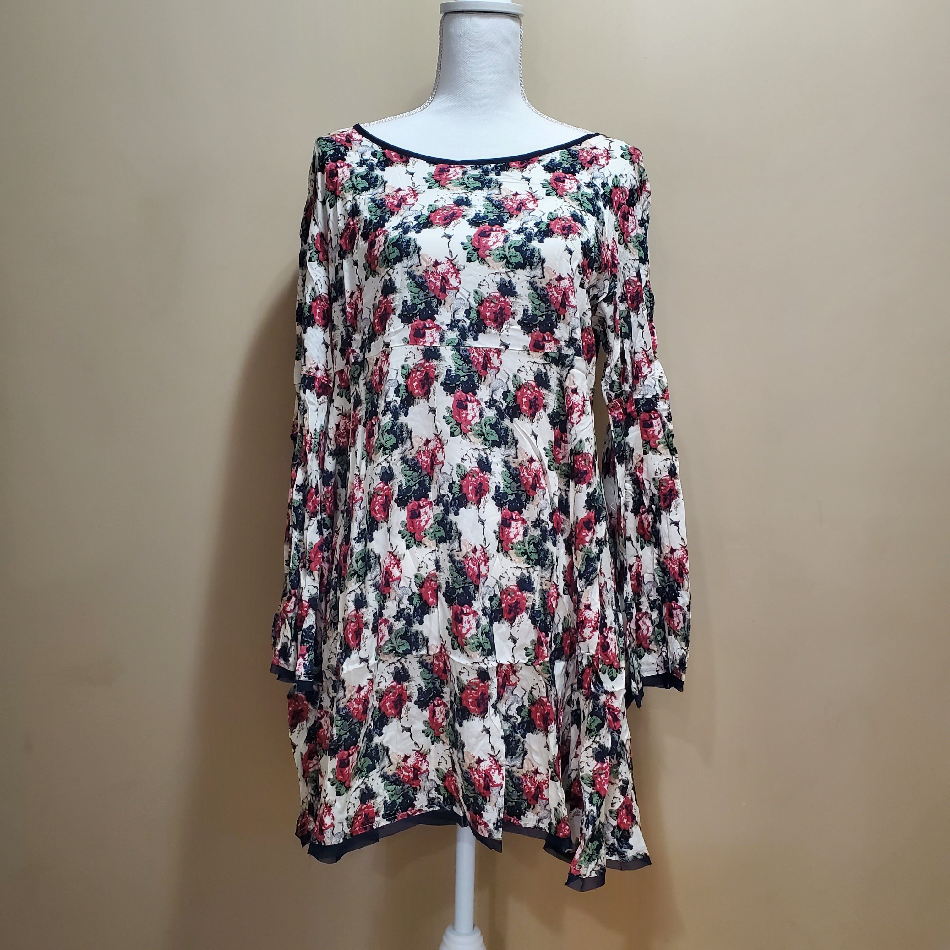 Floral Long Sleeve Dress