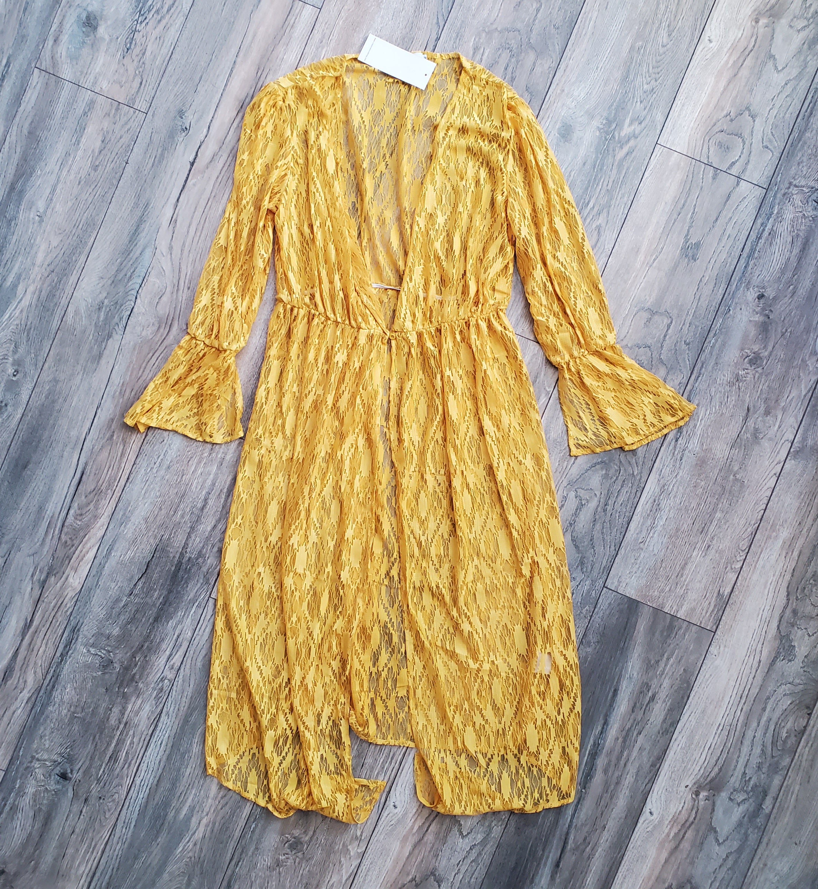 The Diana Duster ** Mustard