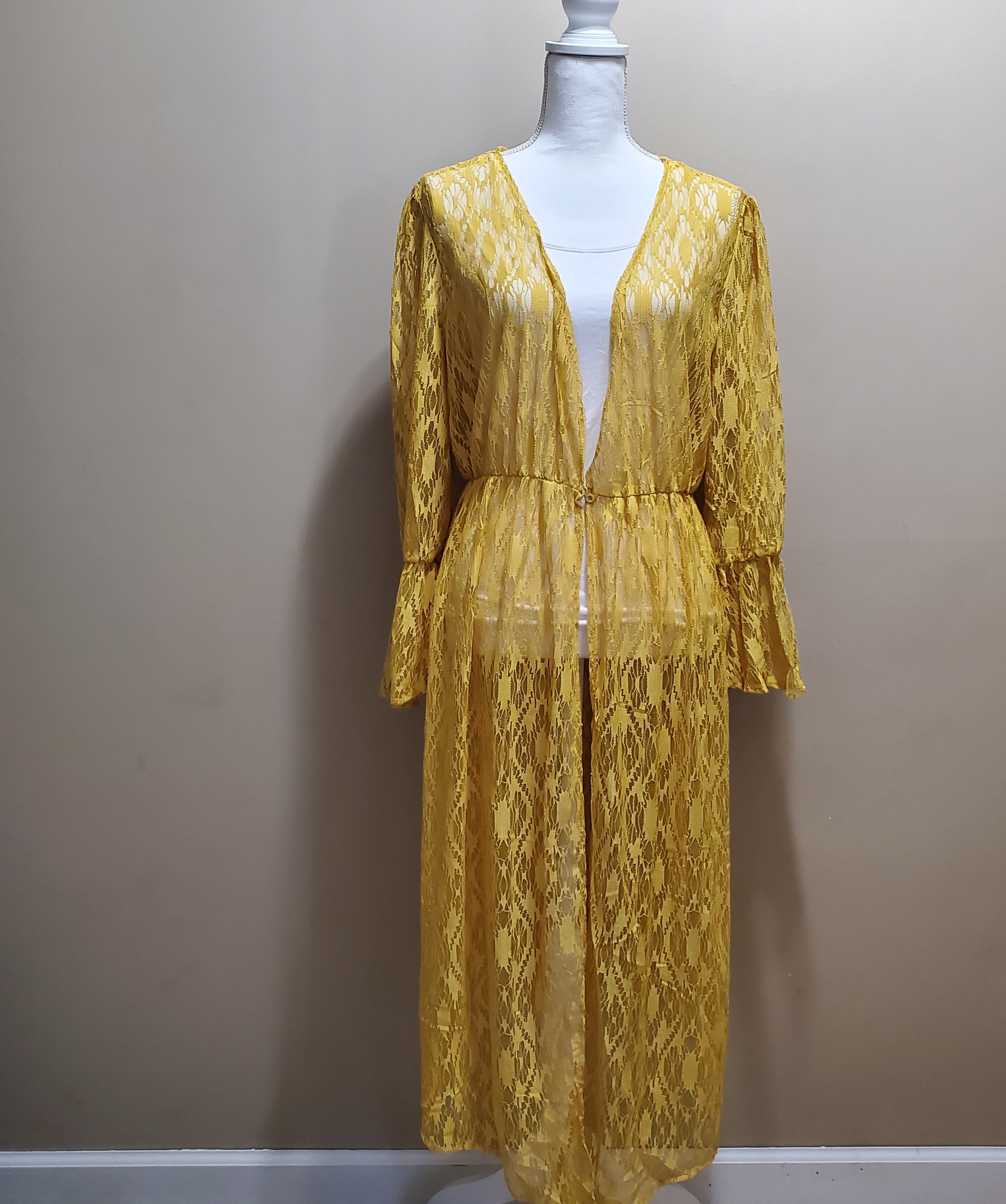 The Diana Duster ** Mustard
