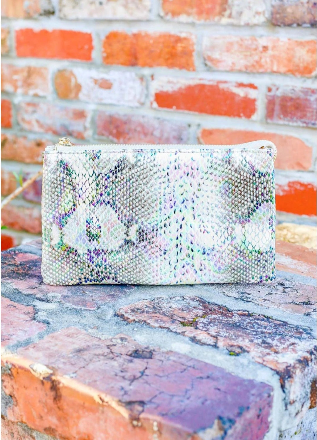 Snake Multi Hologram Crossbody