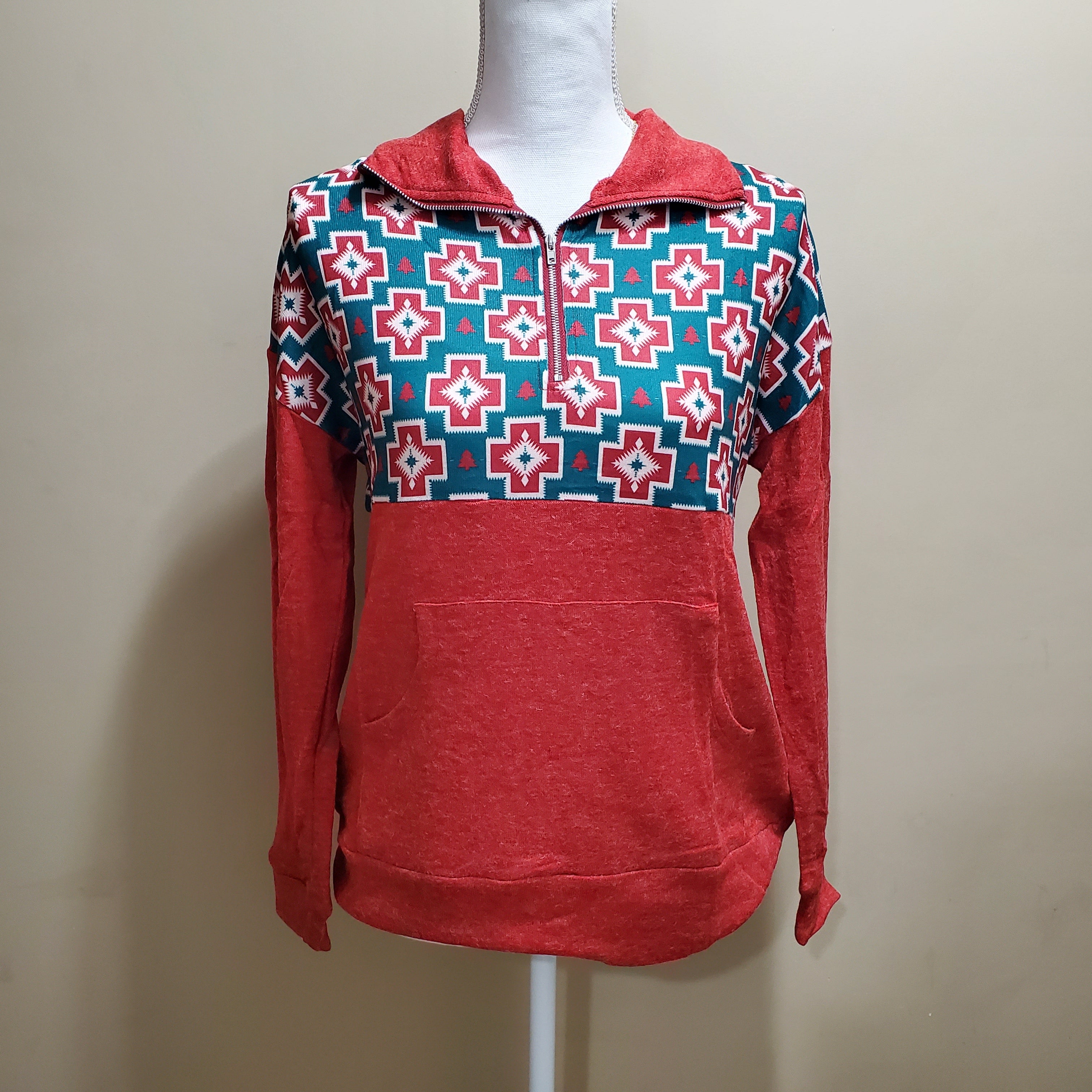 Christmas Cross Pullover