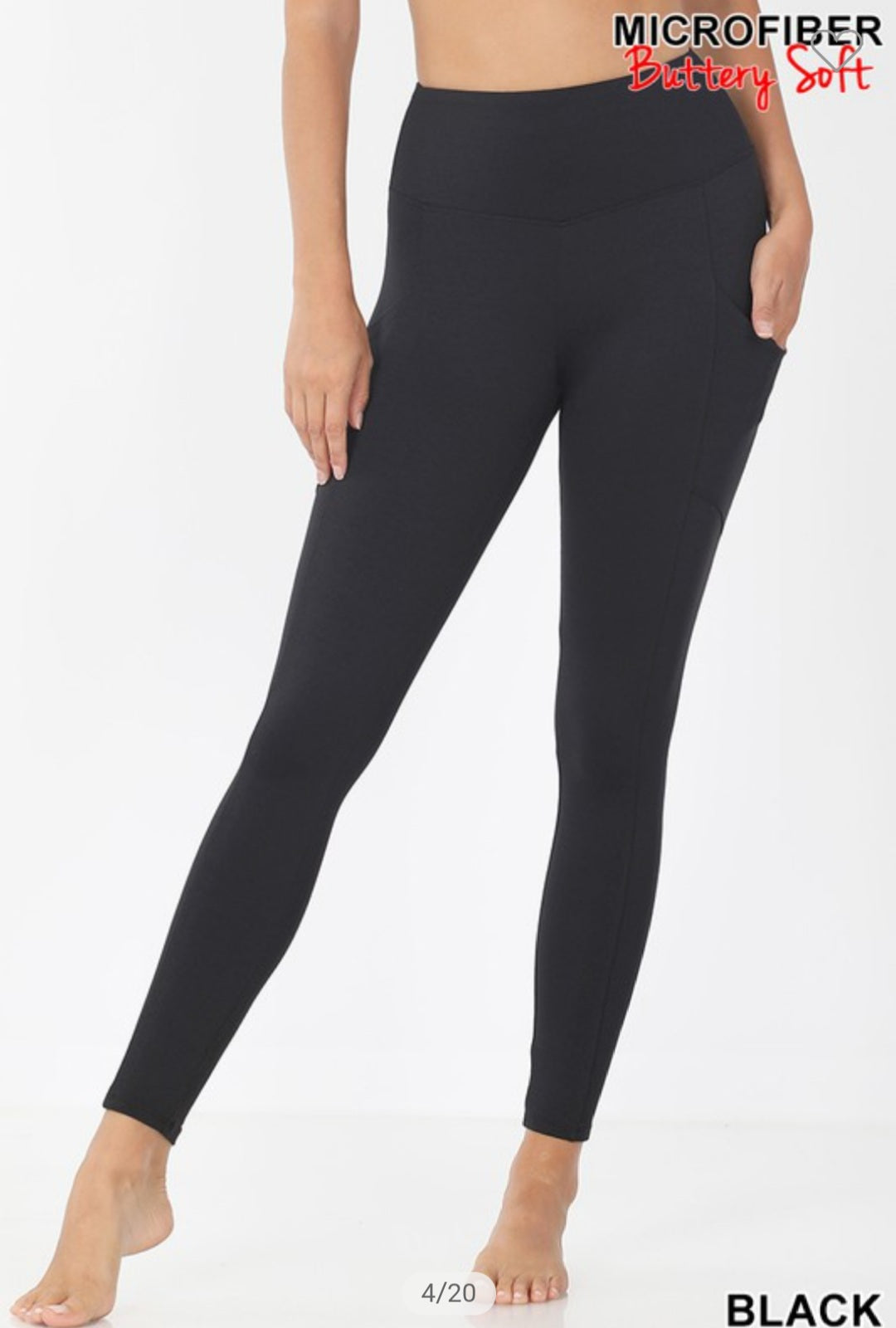 Brushed Microfiber Leggings