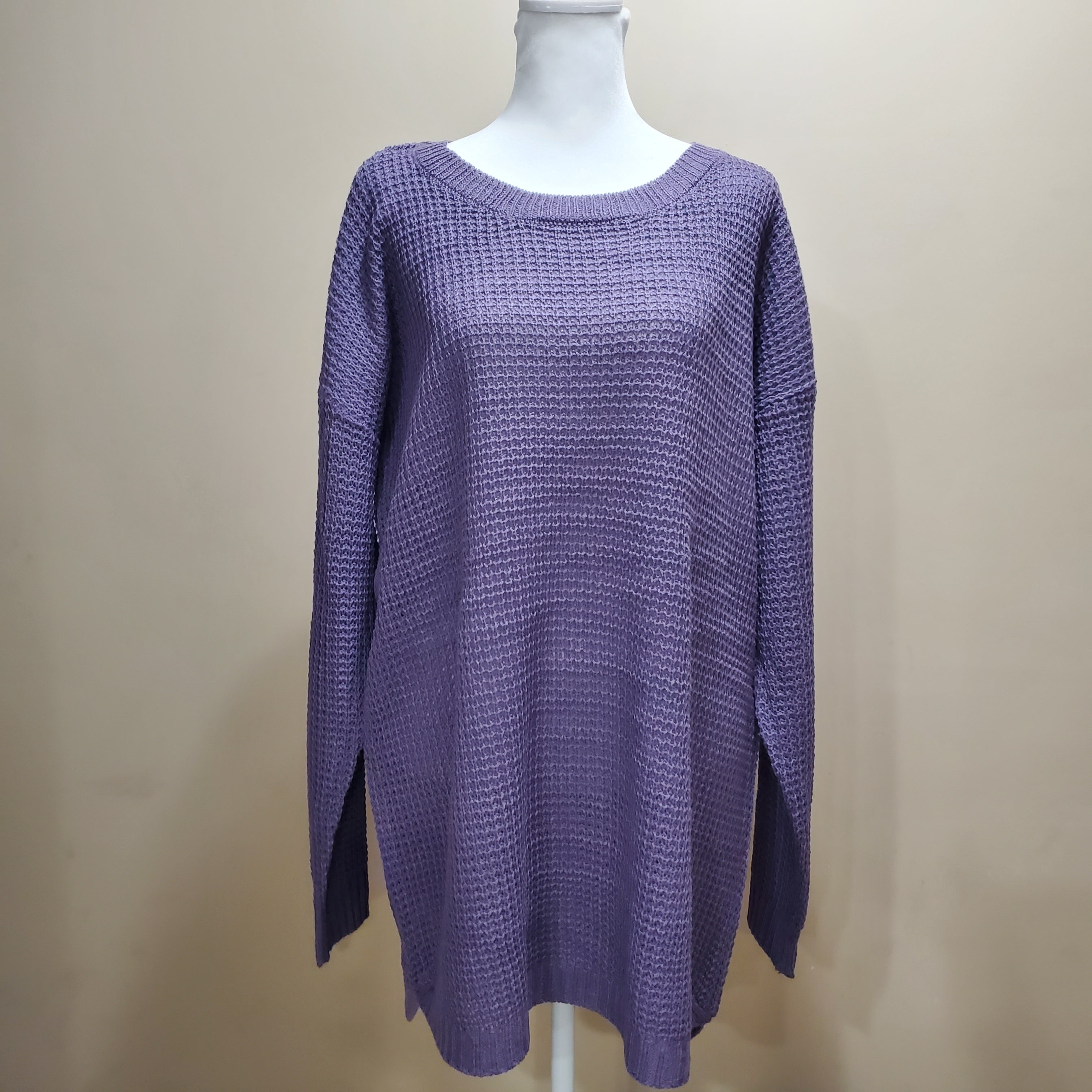 + Waffle Sweater