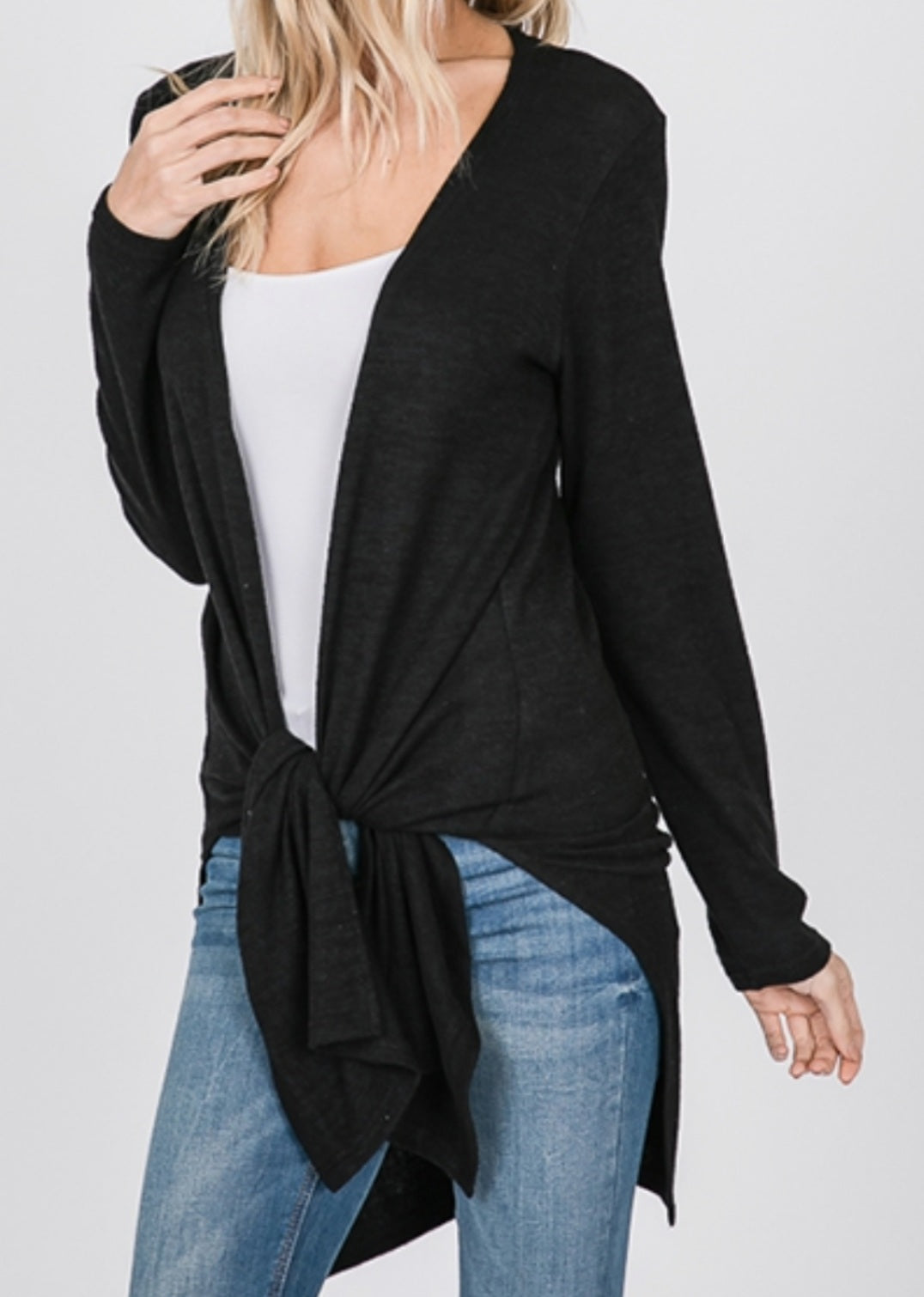 Open Front Cardigan