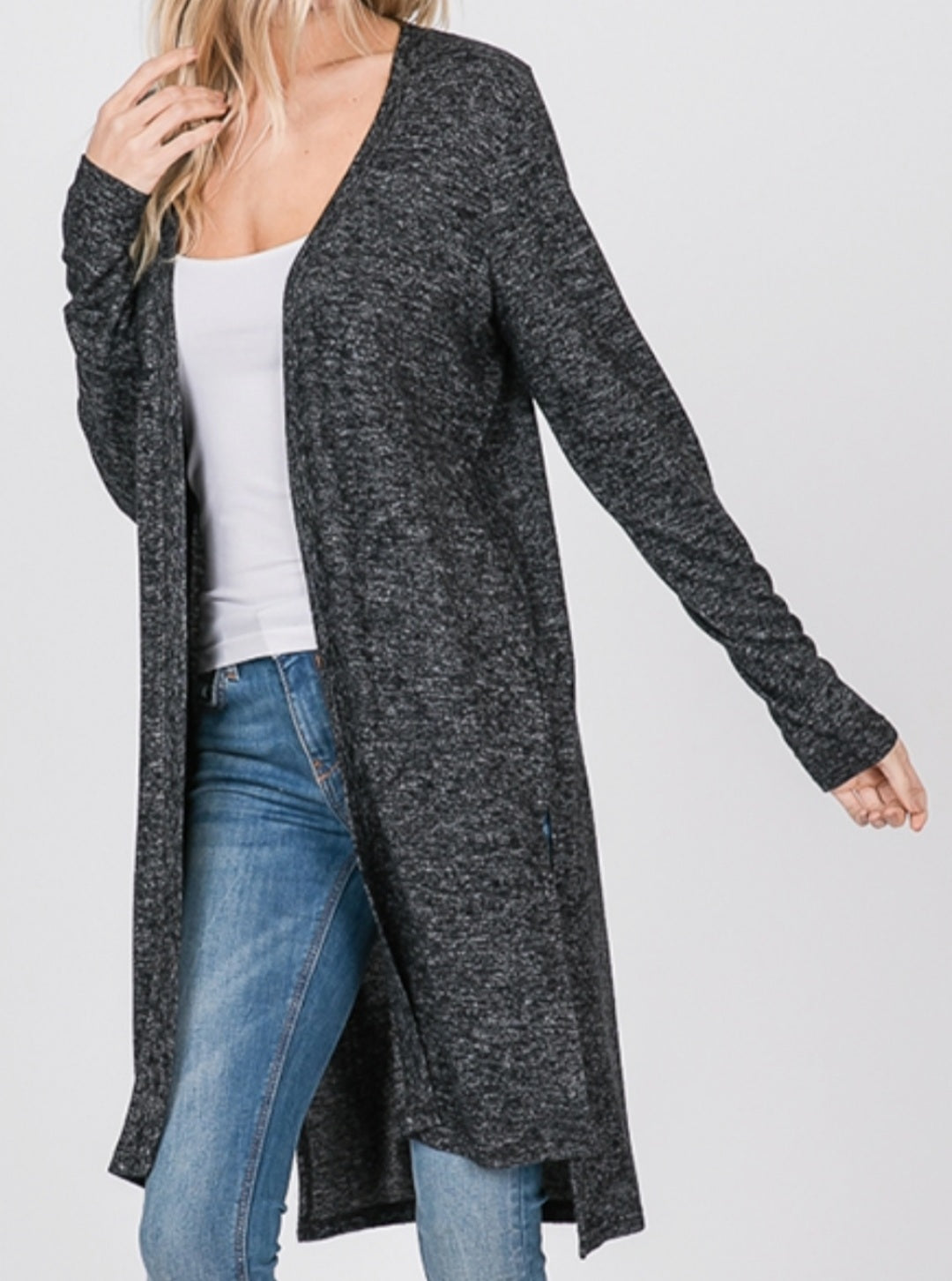 Open Front Cardigan