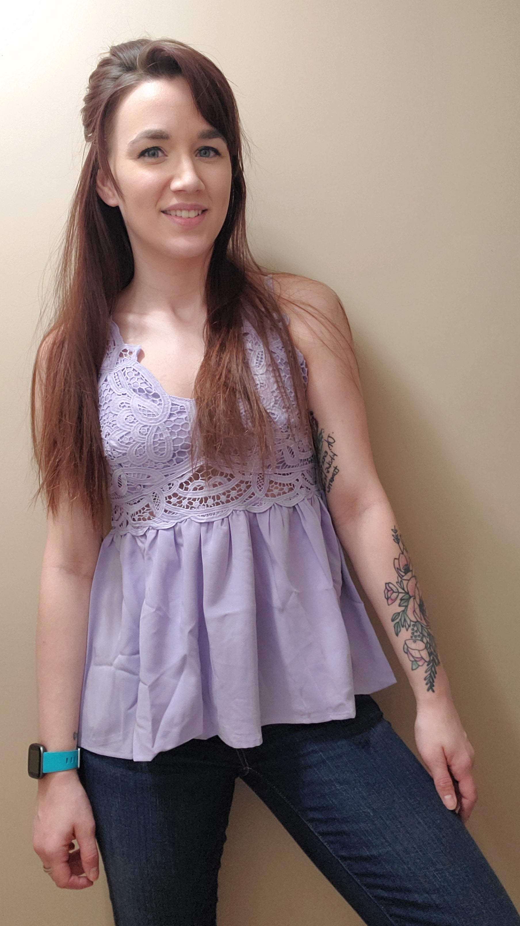 Lace Trim Bralette Top
