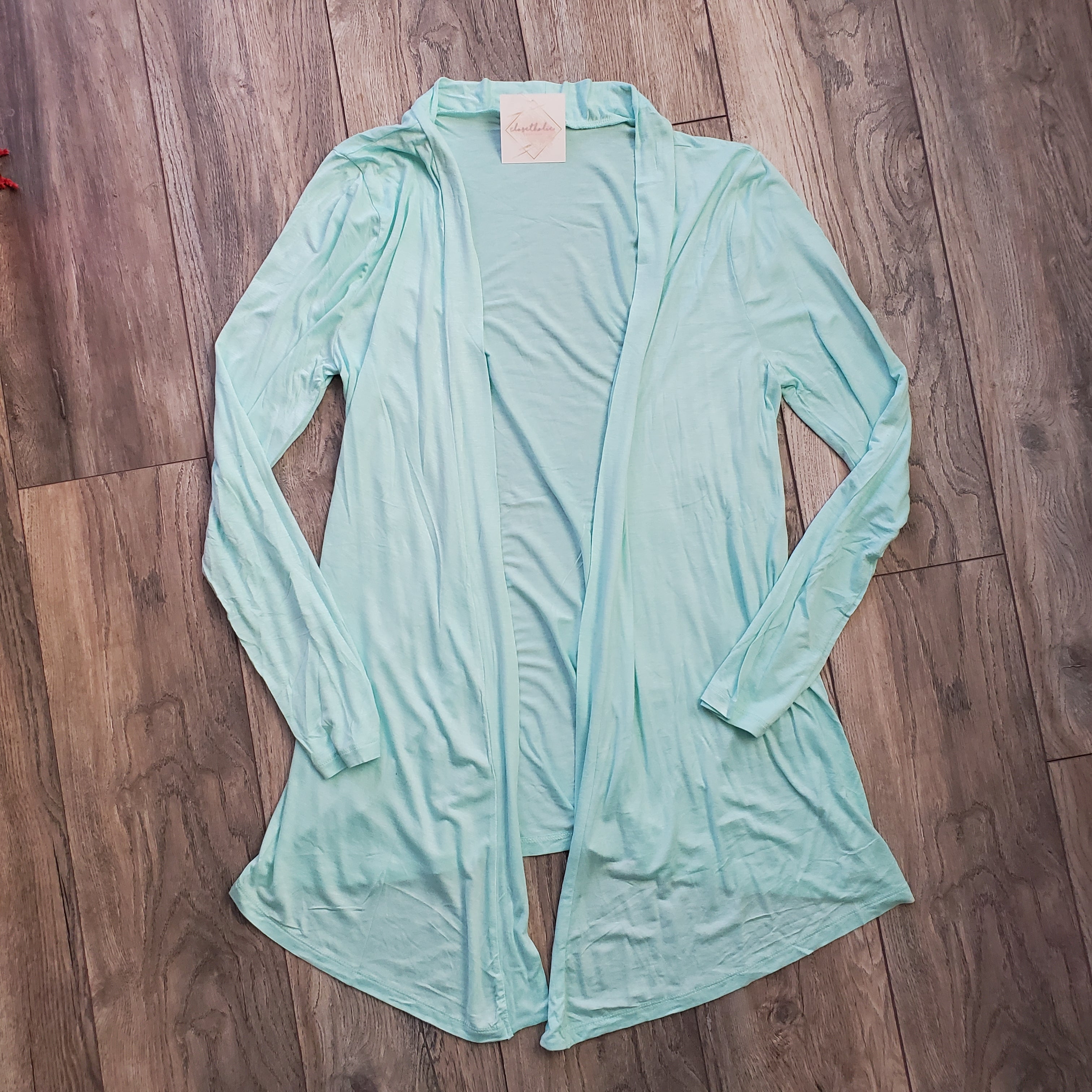 + Draped Cardigan