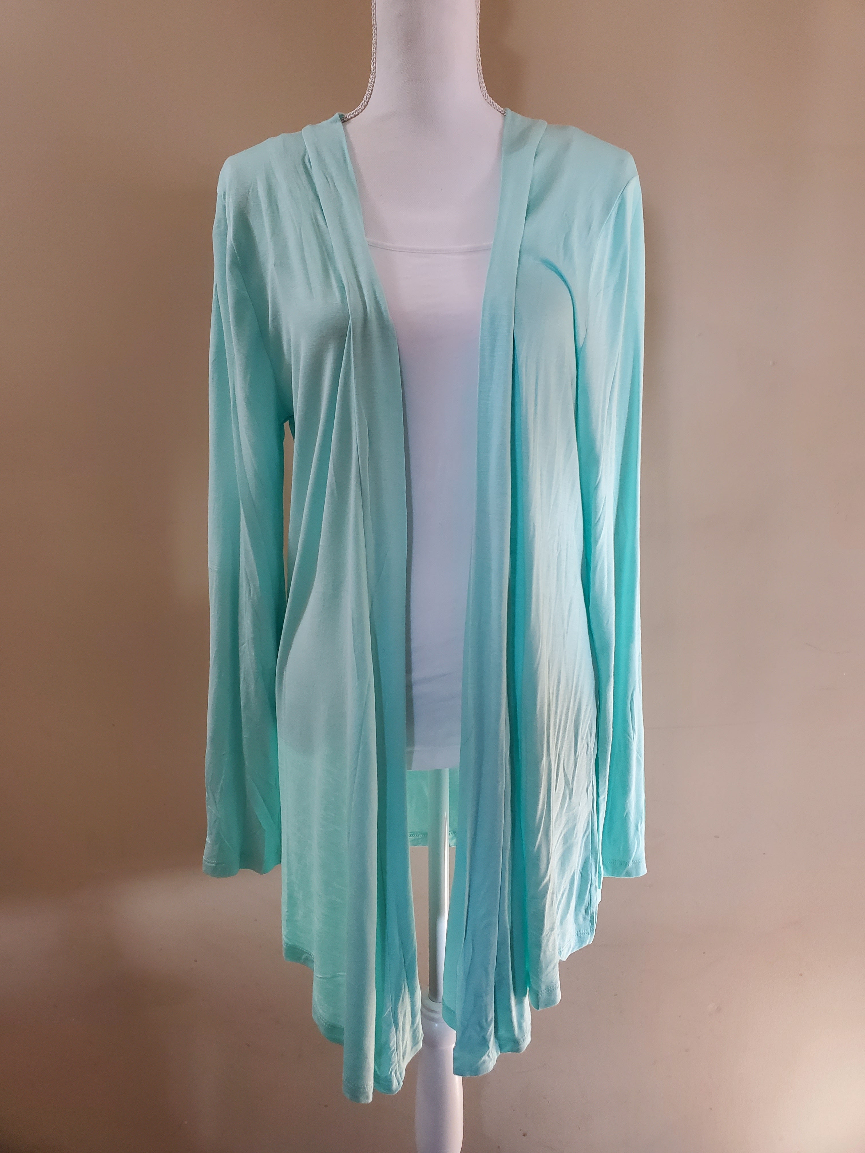 + Draped Cardigan