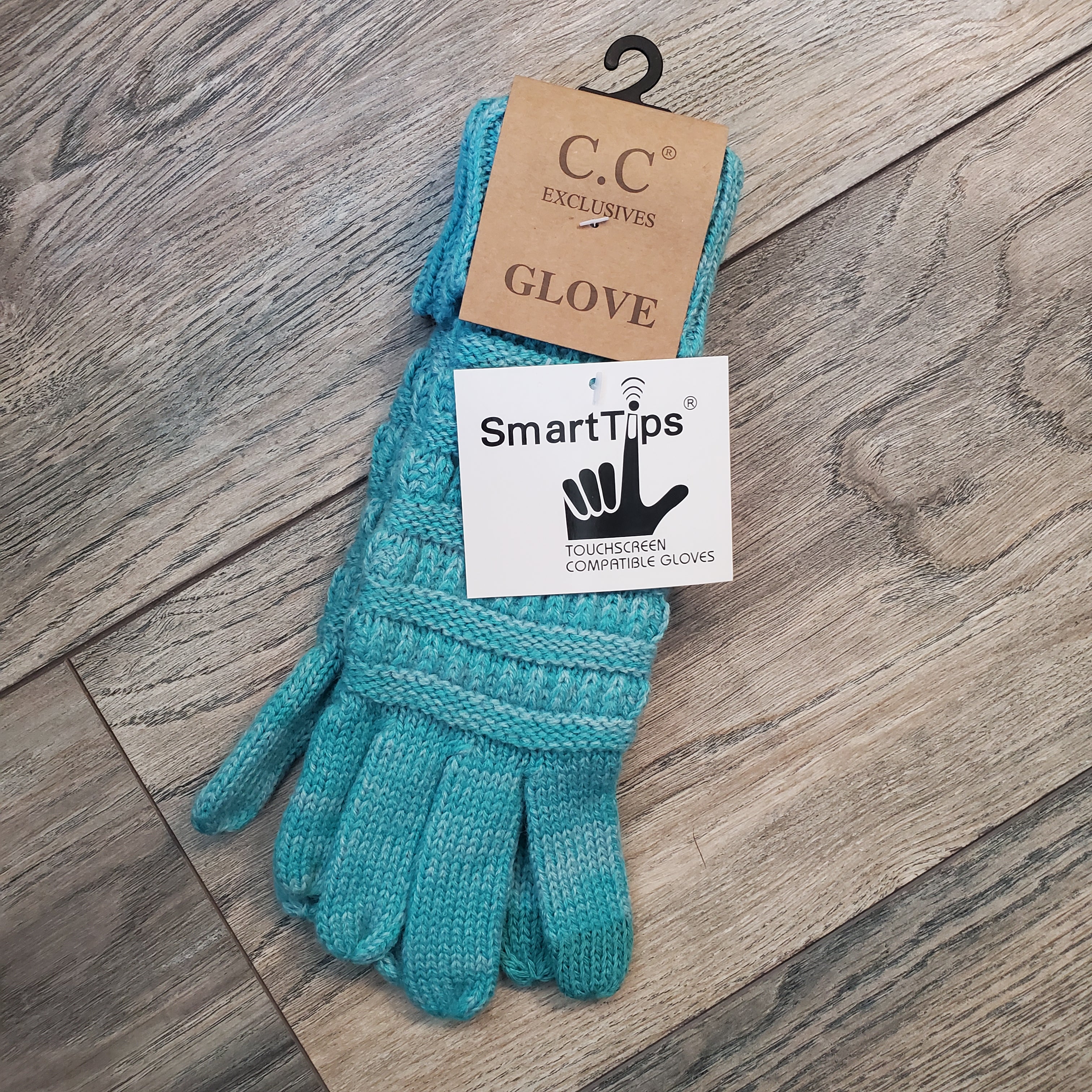 CC Two-Tone Touch Gloves