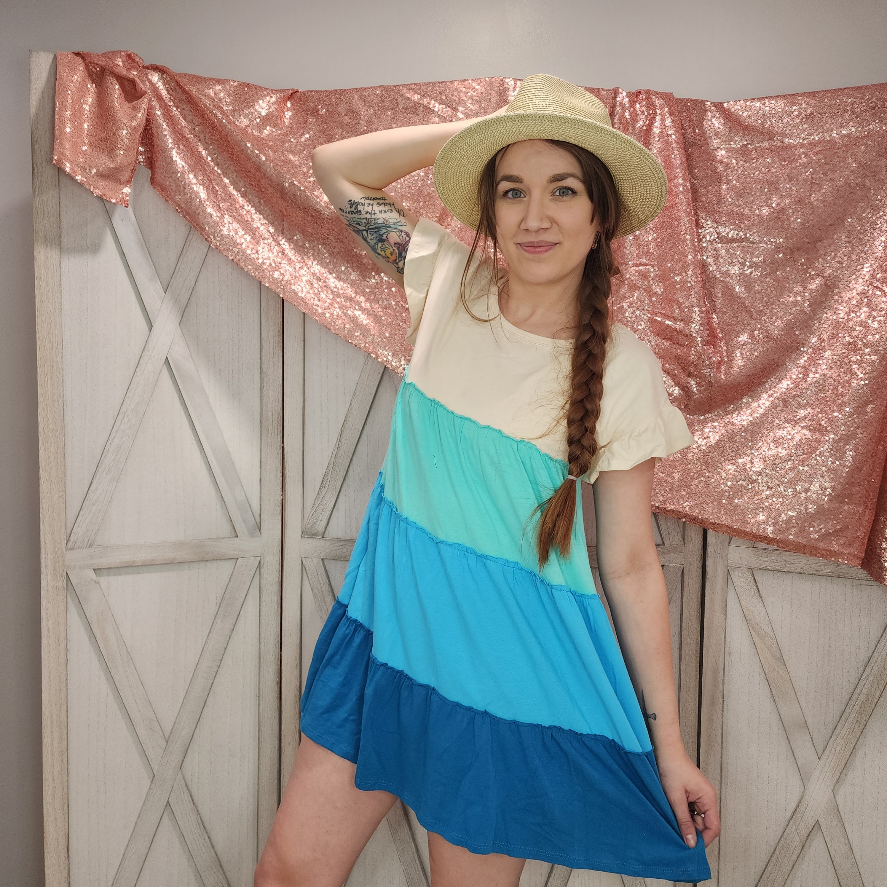 Tiered Babydoll Dress