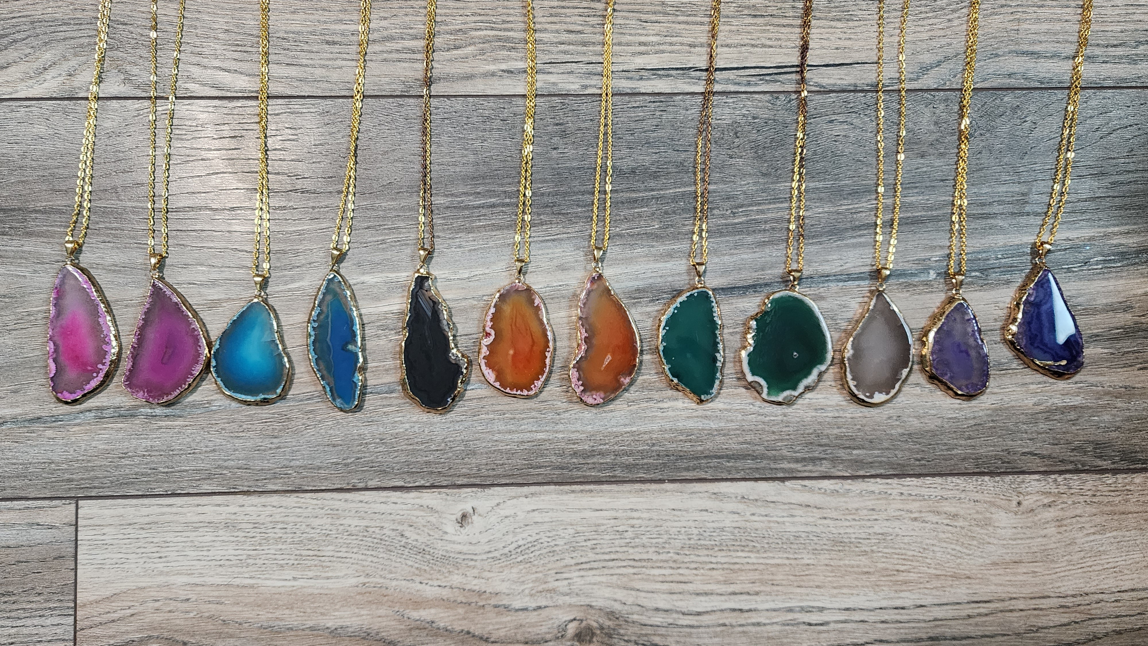 Stone Pendant Necklace
