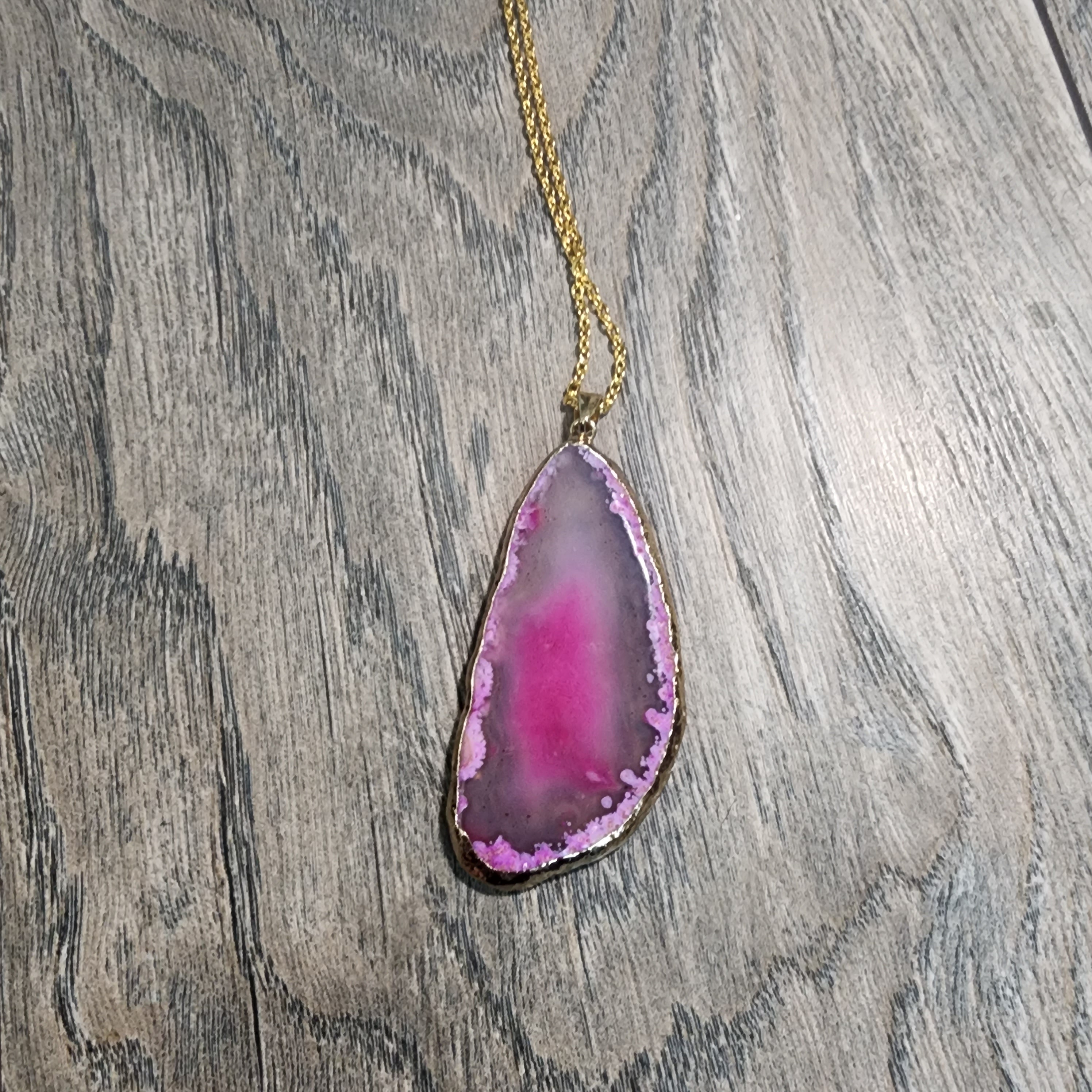 Stone Pendant Necklace