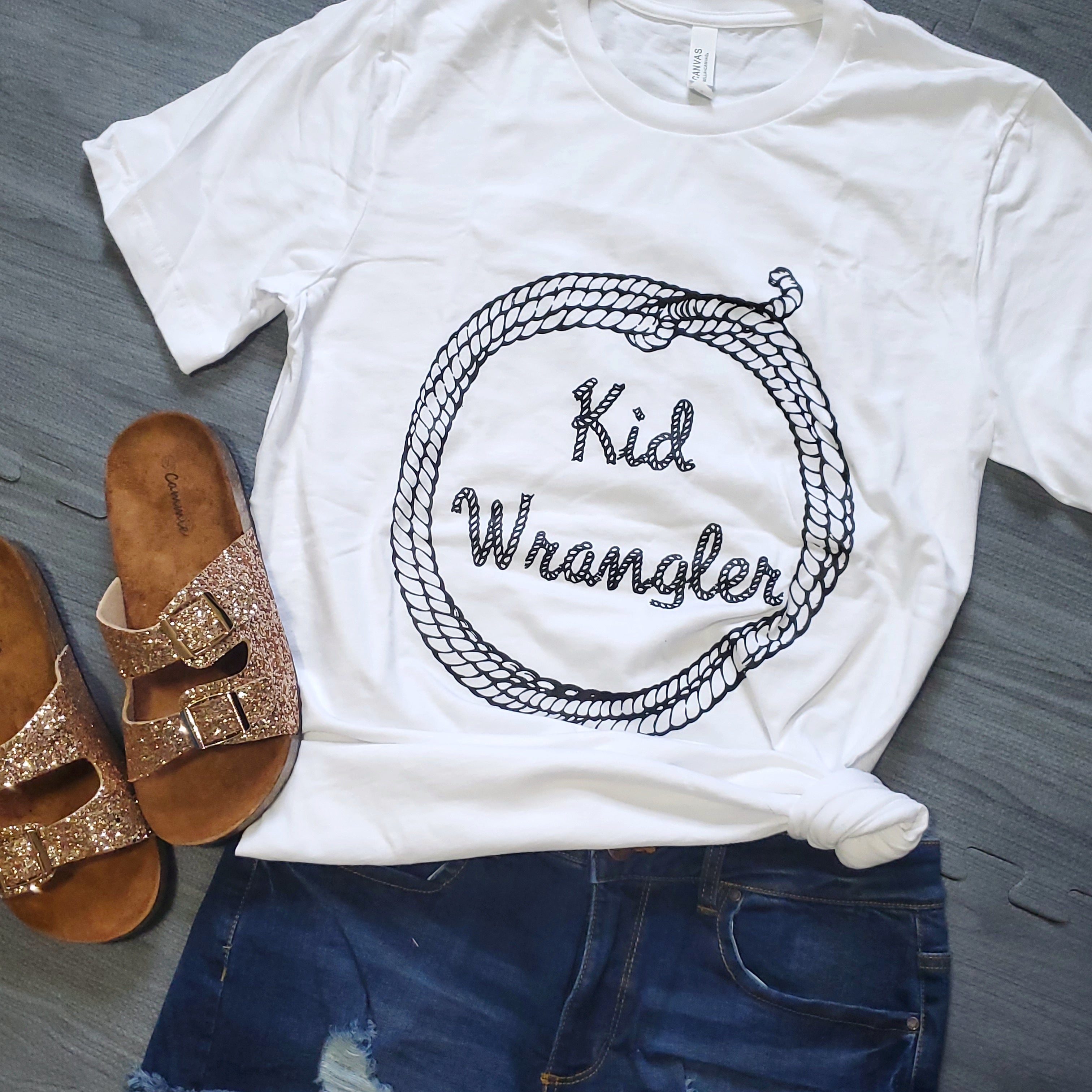 The Kid Wrangler Tee