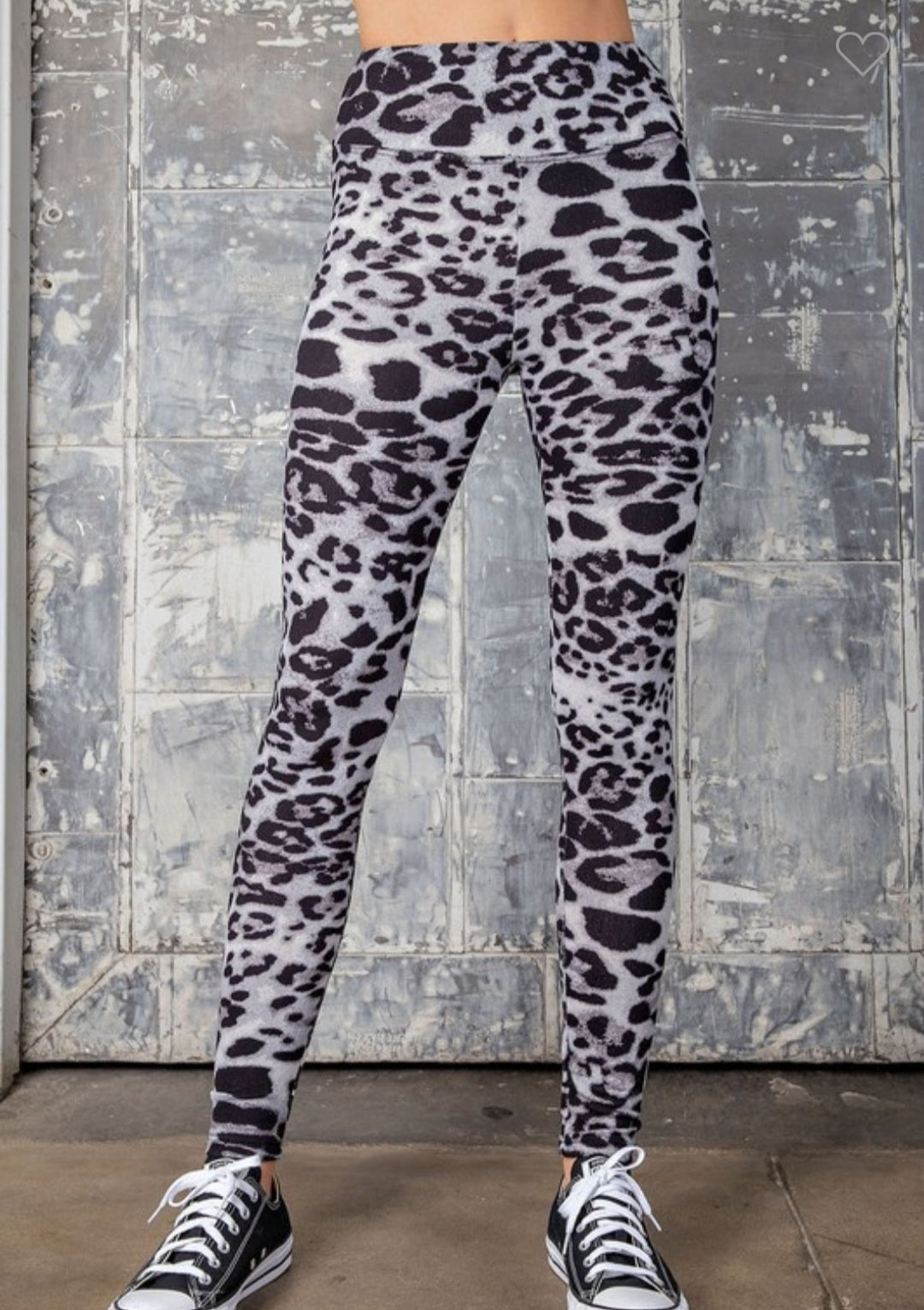 Leopard Print High Waisted Leggings