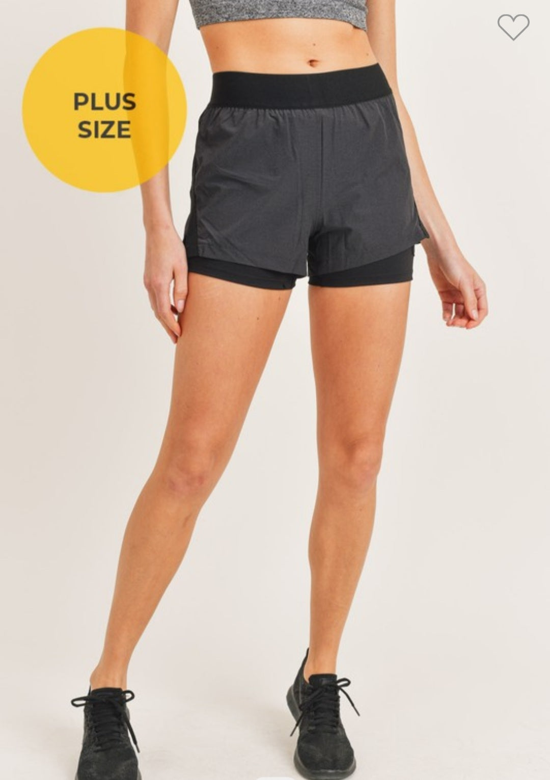 + Two-Tone Shorts