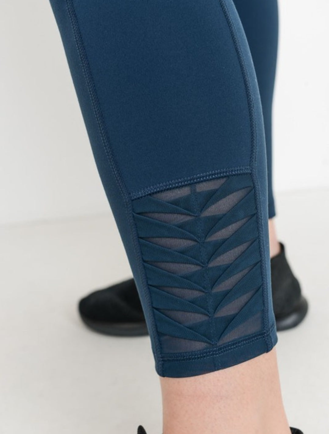 + Highwaist Origami Mesh Full Leggings