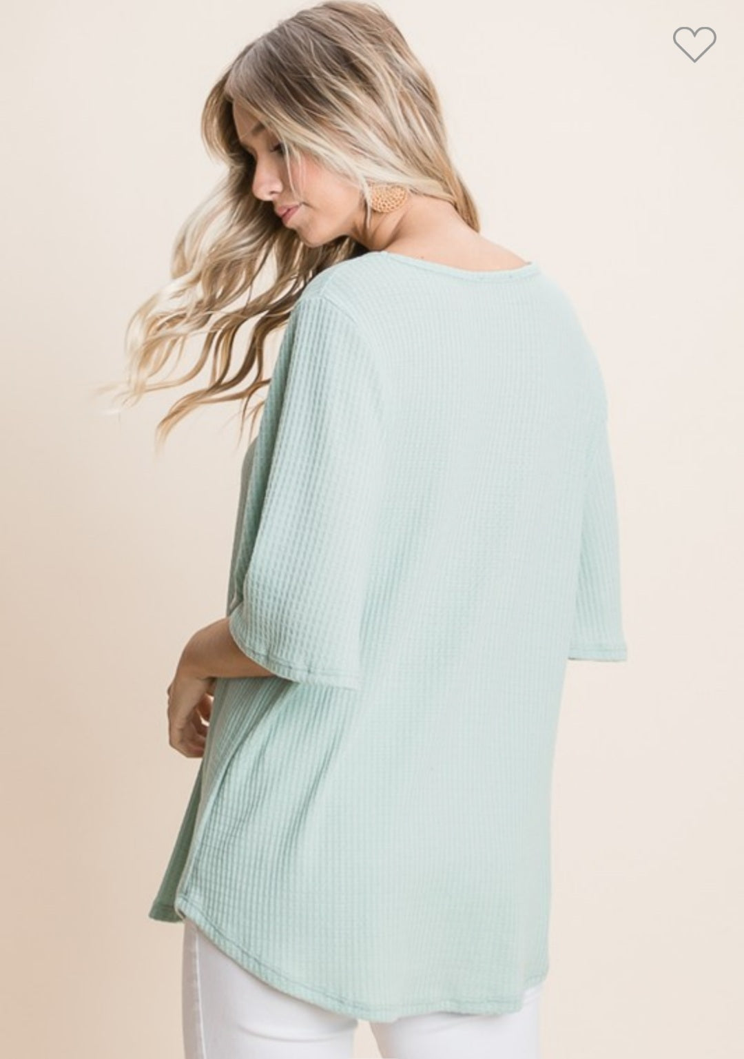 Wide Sleeve Loose Fit Tee